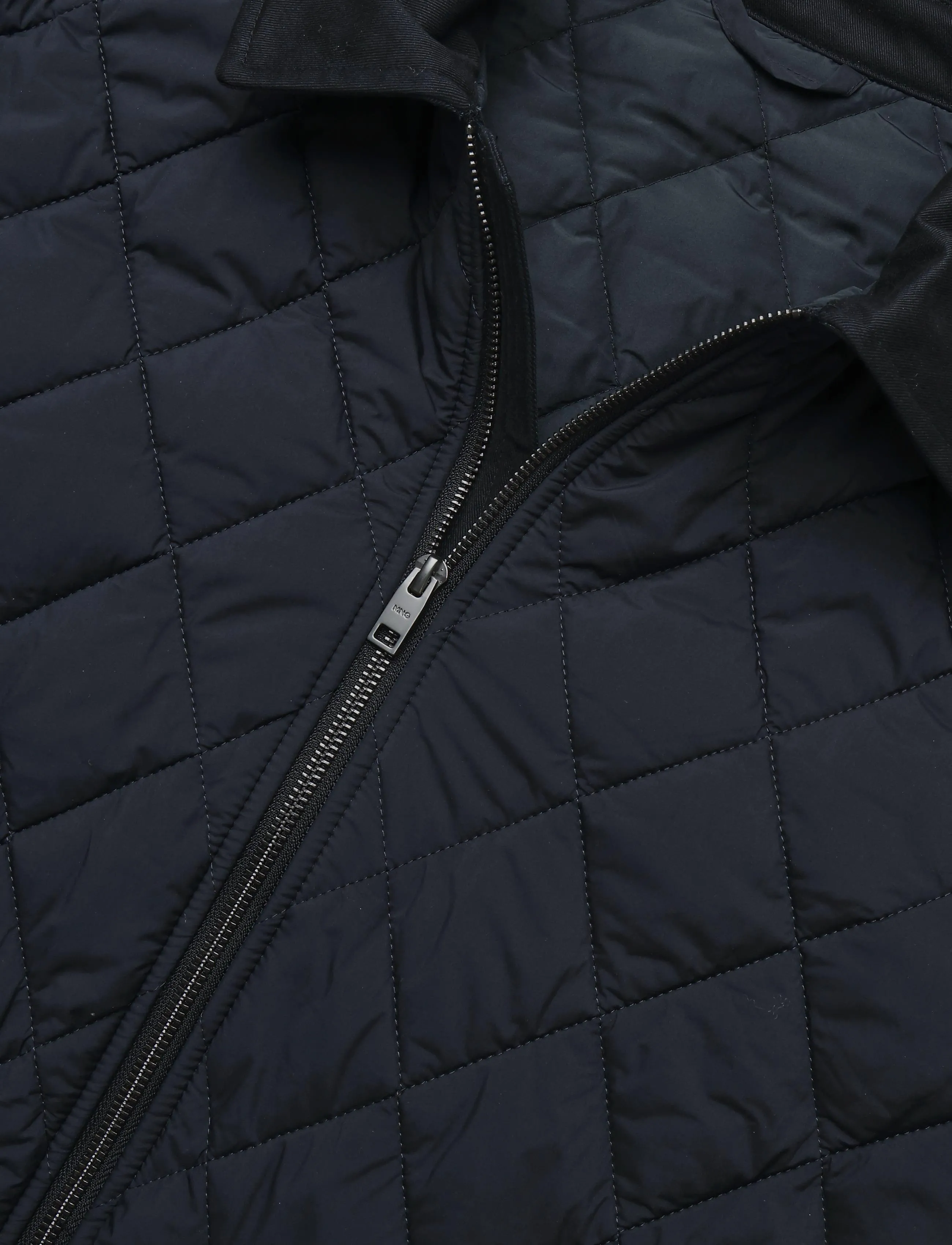 Mango - Quilted water repellent jacket - höstjackor - dark blue - 4
