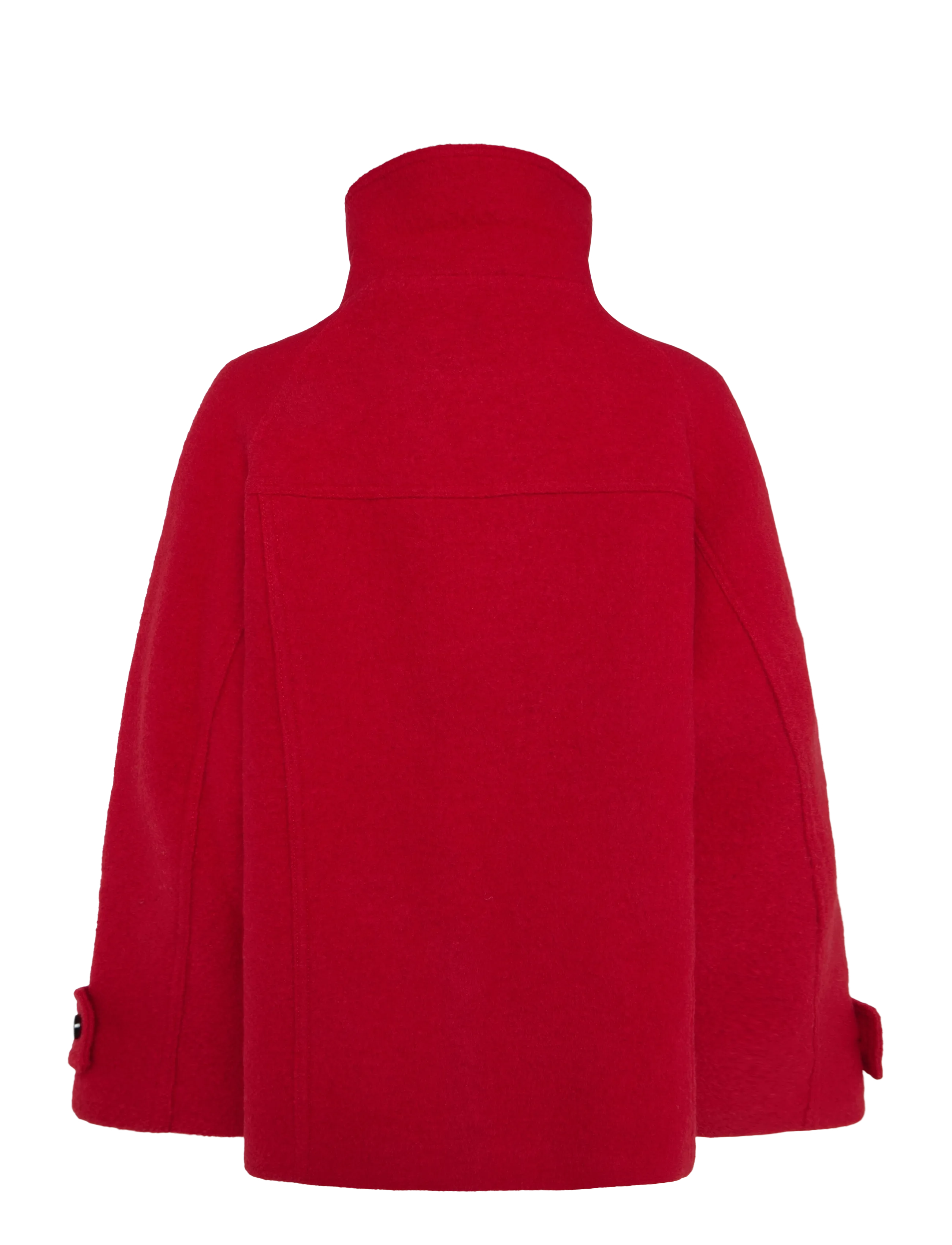 Mango - 100% wool funnel-neck coat - vinterjakker - red - 2