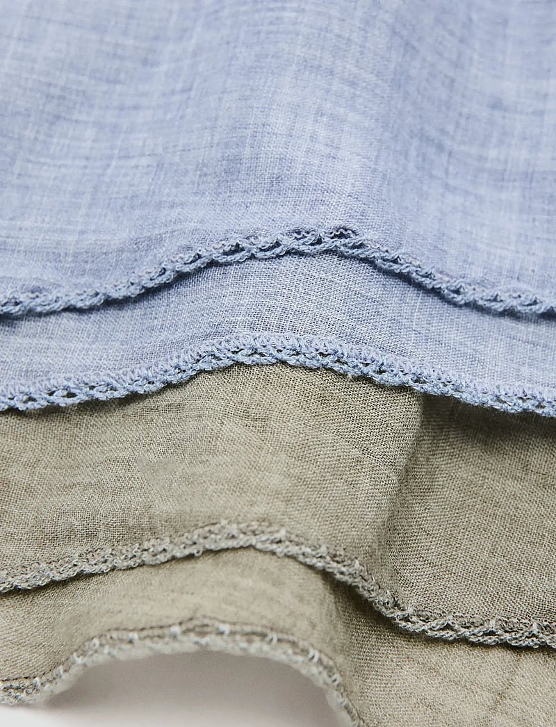 Mango - Set of 2 combined scarves - sjalar - lt-pastel blue - 1