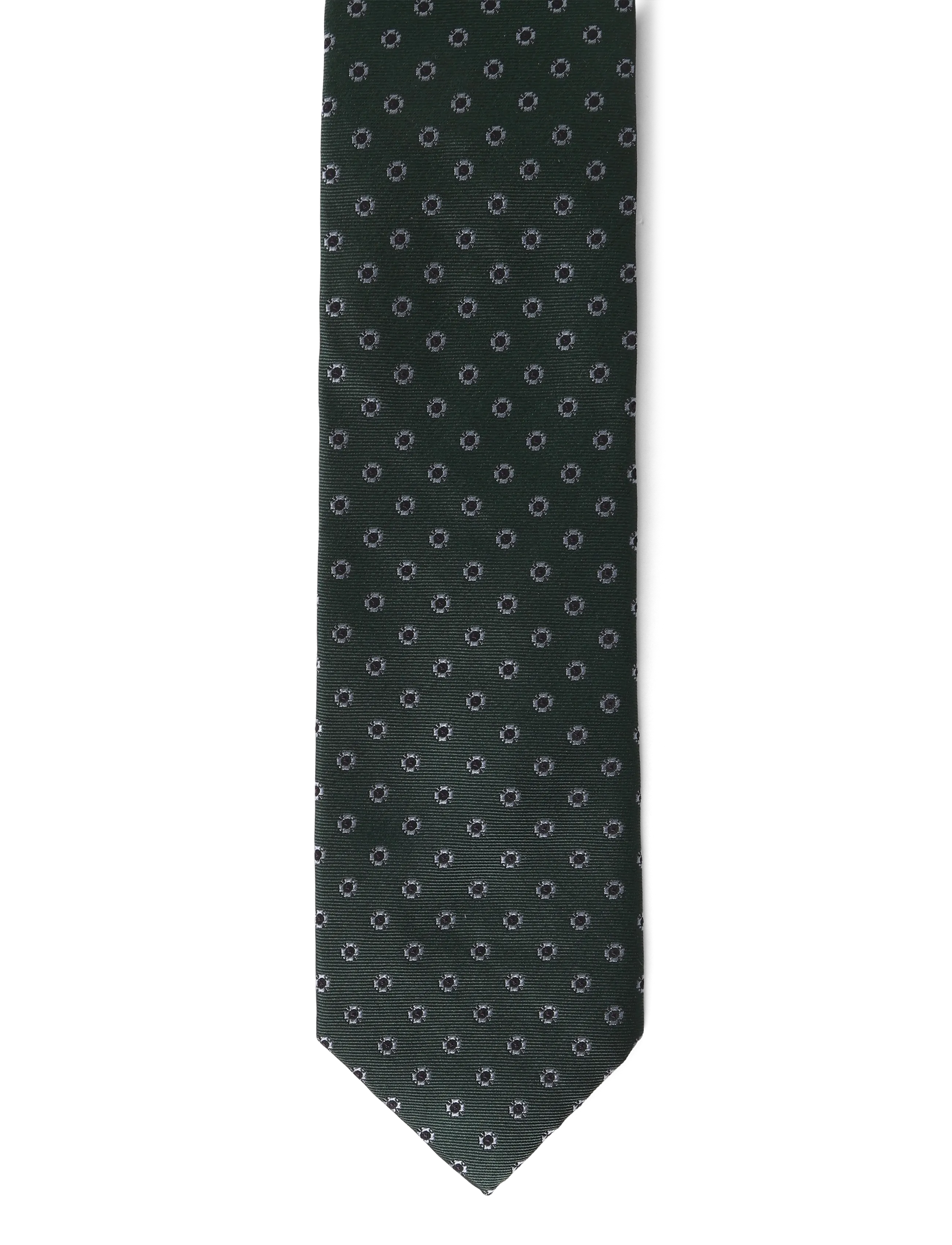 Mango Printed Silk Tie, Mænd, Printet Slips, Kakigrøn, Str: ONE SIZE