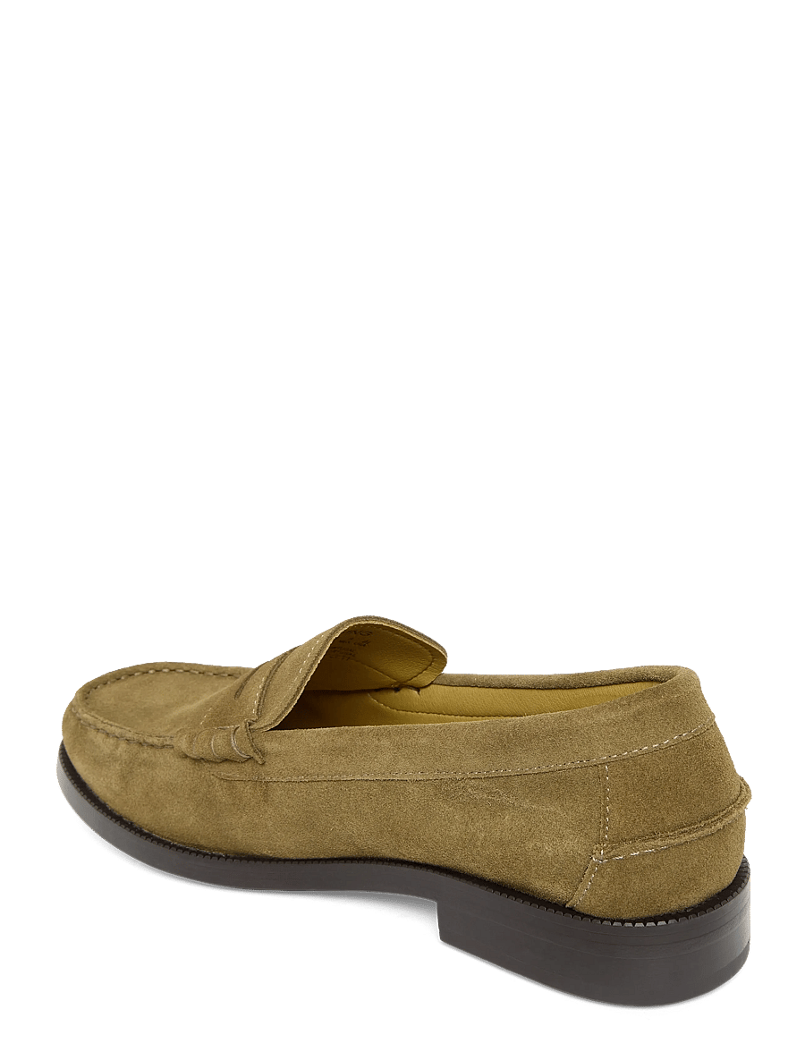 Mango - Split leather moccasin - moc toe sko - lt pastel brown - 1