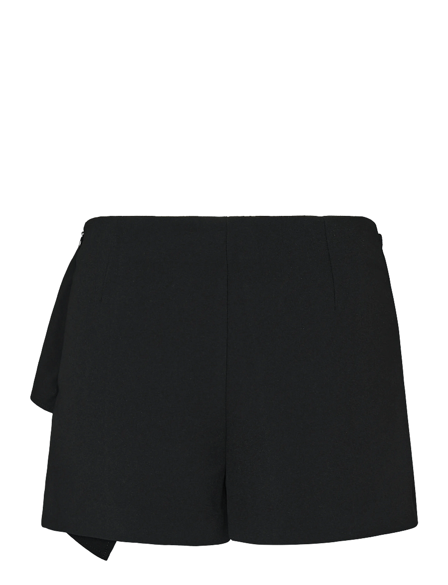 Mango - Straight shorts with tie detail - casual shorts - black - 2