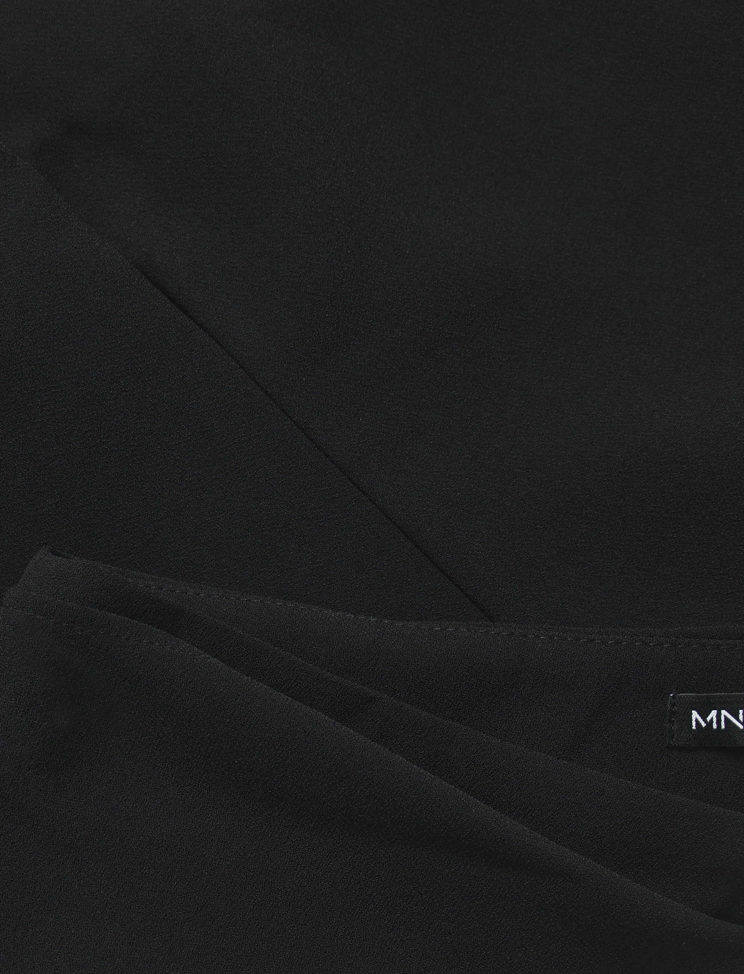 Mango - Straight shorts with tie detail - casual shorts - black - 4