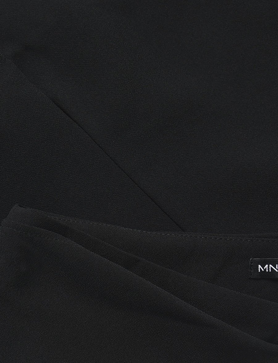 Mango - Straight shorts with tie detail - casual shorts - black - 4
