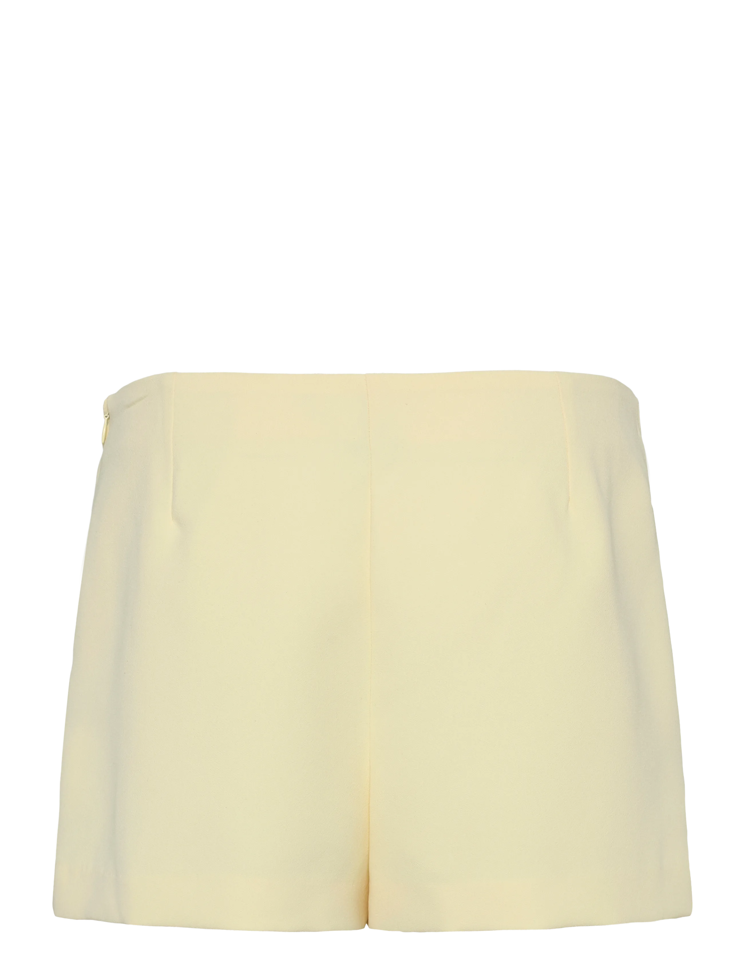 Mango - Straight shorts with tie detail - casual shorts - yellow - 2