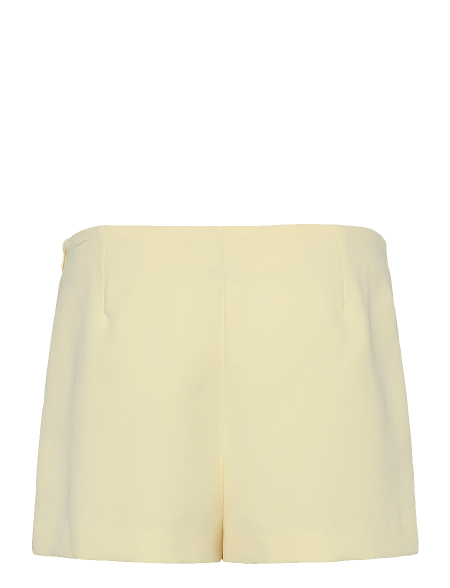 Mango - Straight shorts with tie detail - casual shorts - yellow - 2