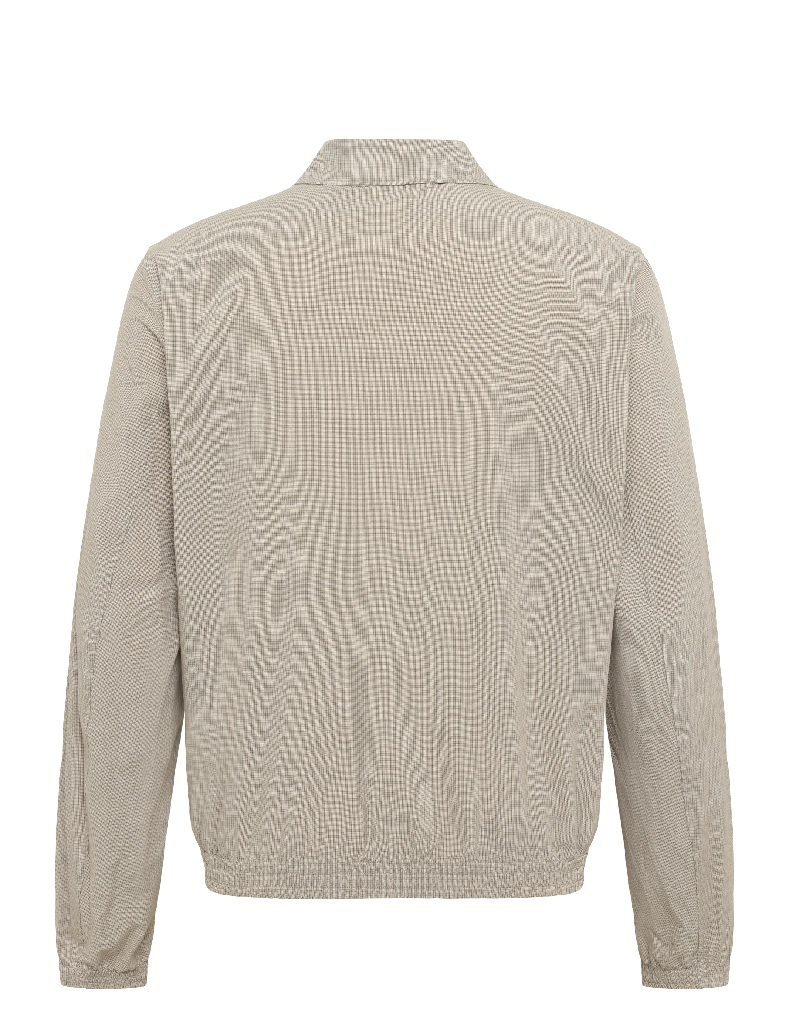 Mango - Micro check blazer 100% cotton - bomber jakke - light beige - 2
