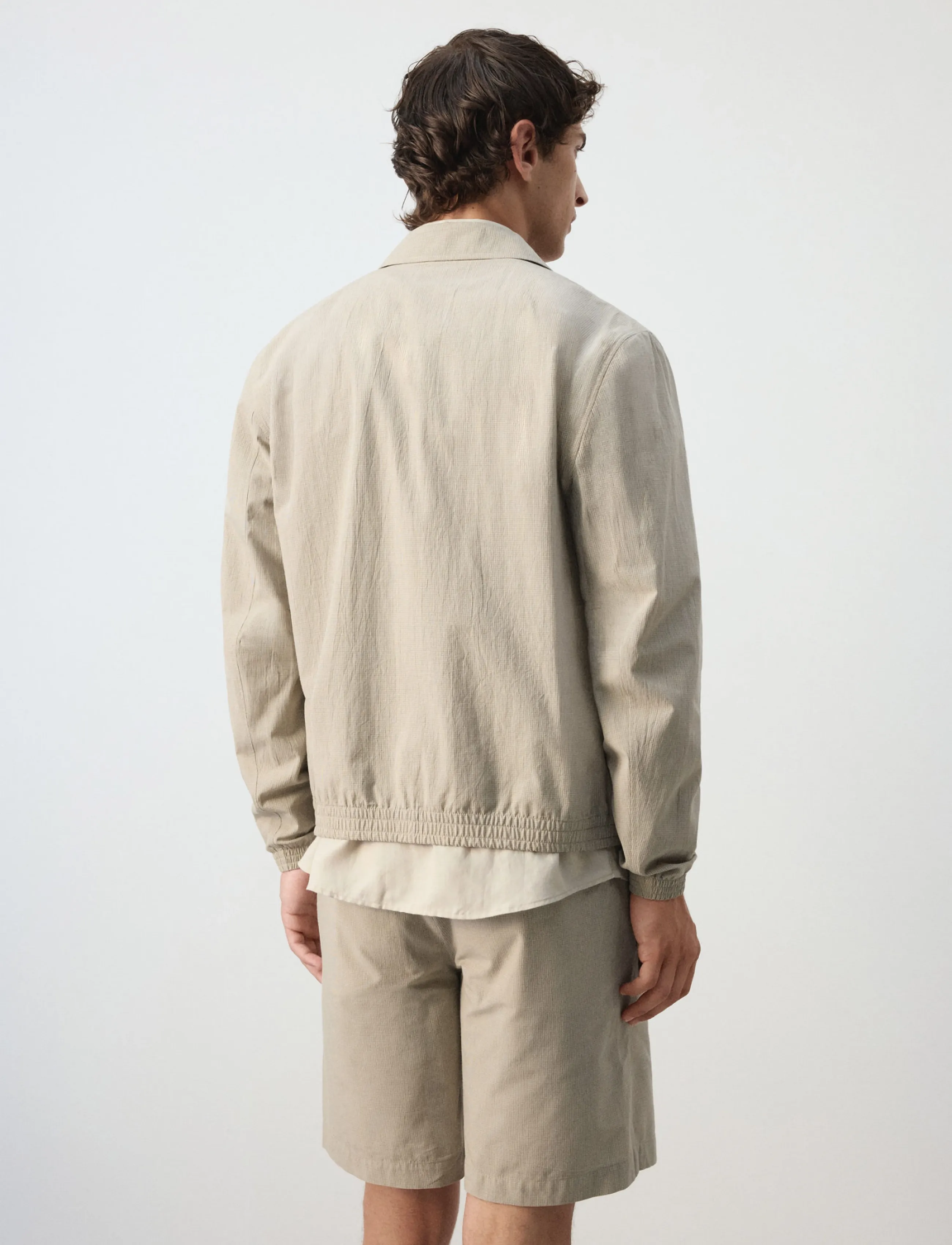 Micro Check Blazer 100% Cotton 2
