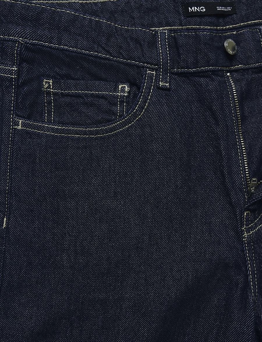 Mango - Low-rise wideleg jeans - brede jeans - open blue - 2