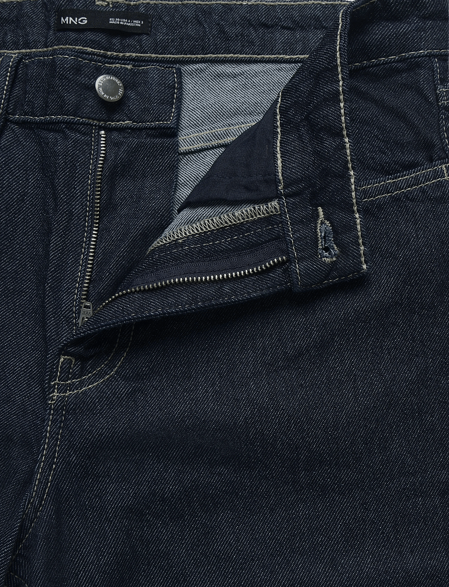 Mango - Low-rise wideleg jeans - brede jeans - open blue - 3