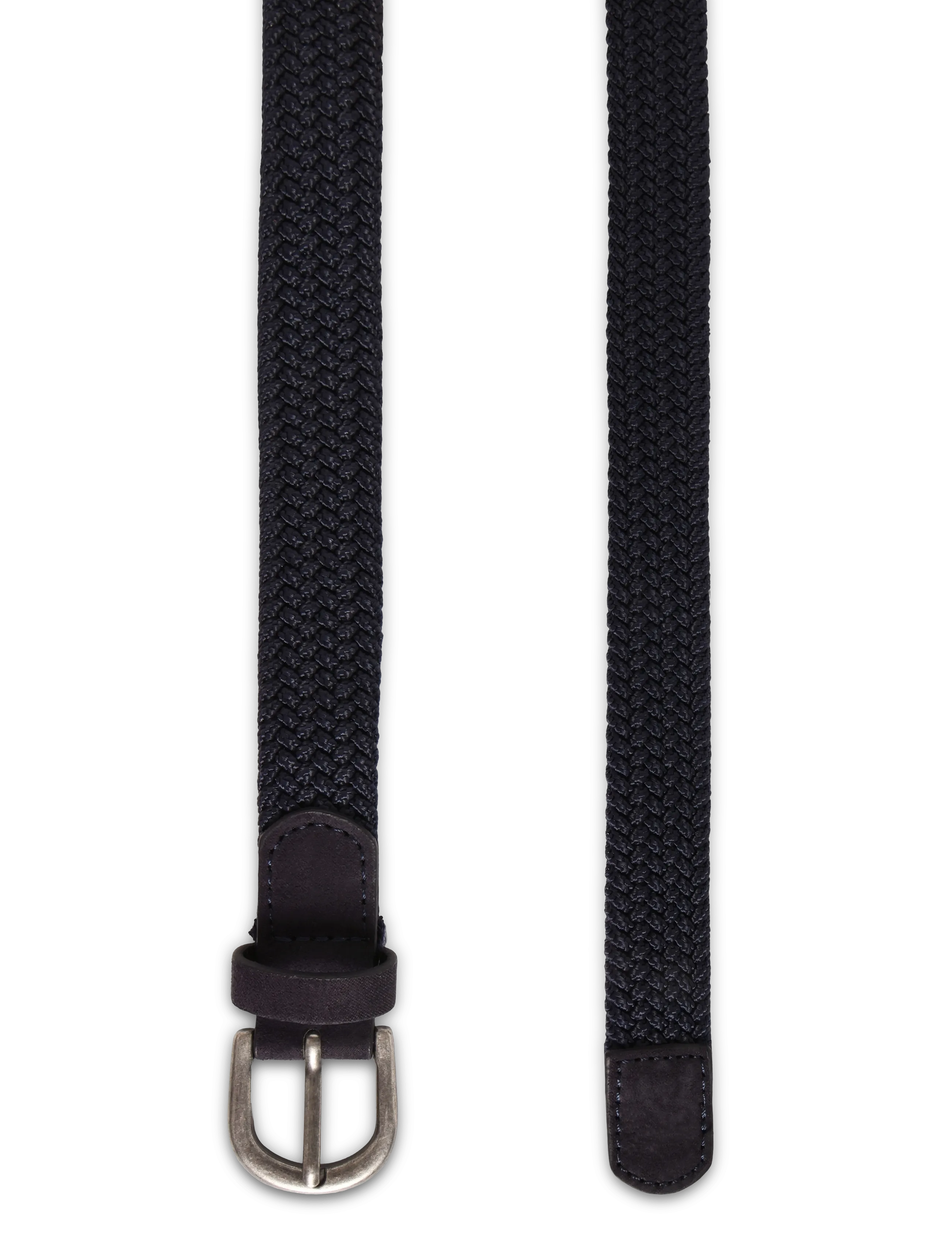 Mango - Braided belt - skärp - navy - 1
