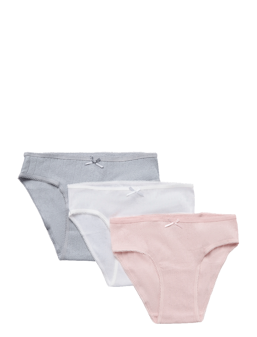 Mango - 3 pack cotton panties - trosor - natural white - 0