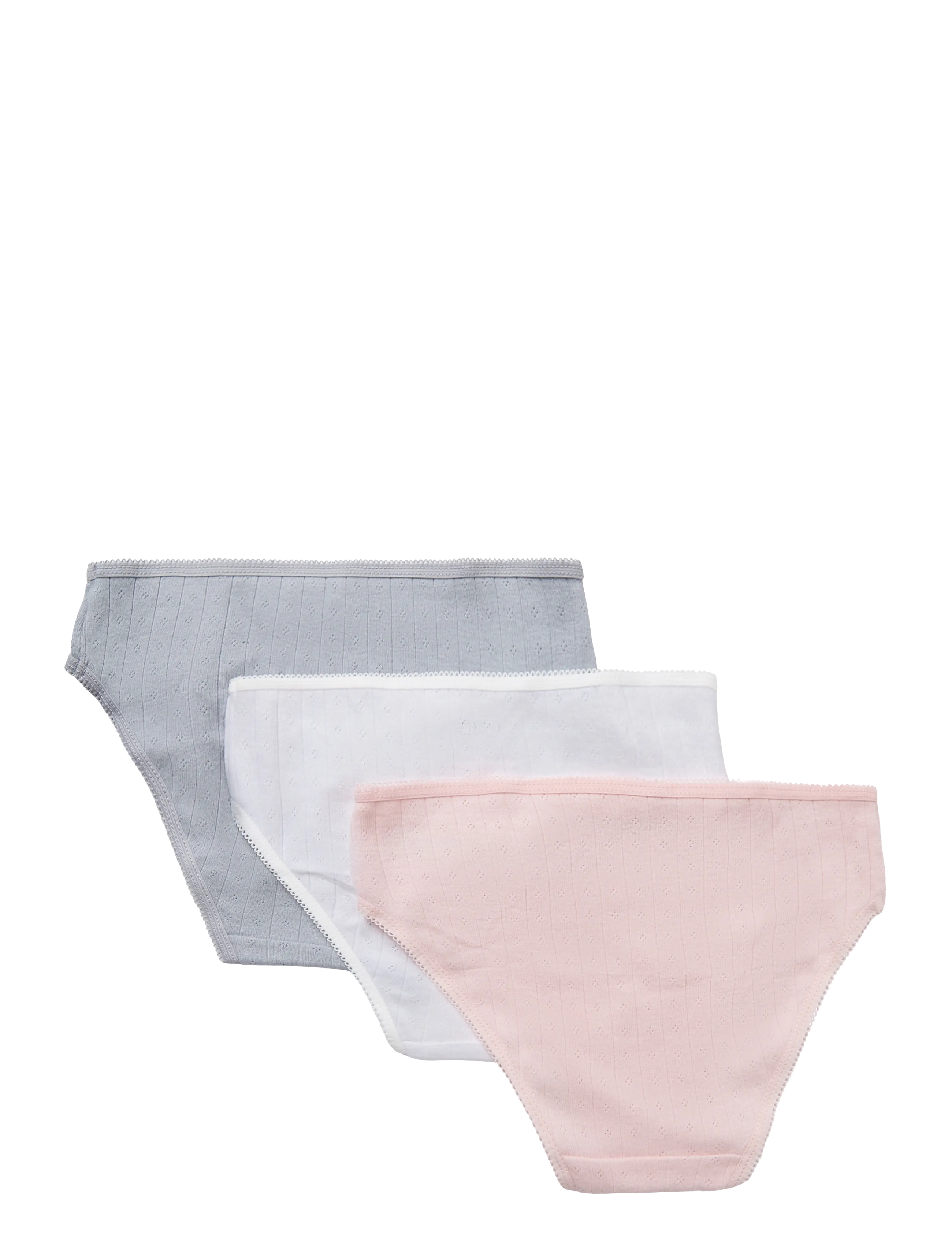 Mango - 3 pack cotton panties - trosor - natural white - 1