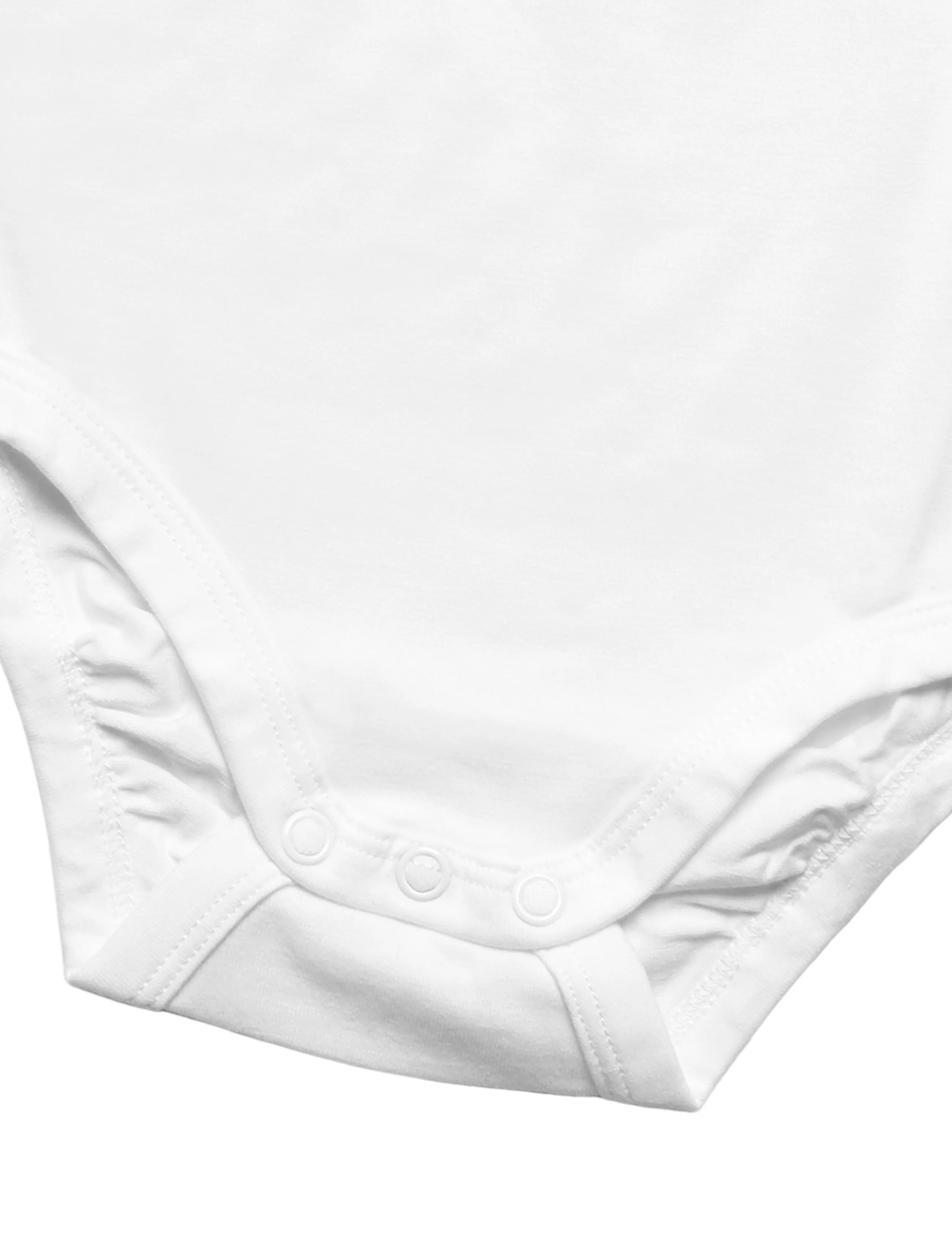 Mango - Cotton baby collar playsuit - langærmede bodyer - natural white - 3