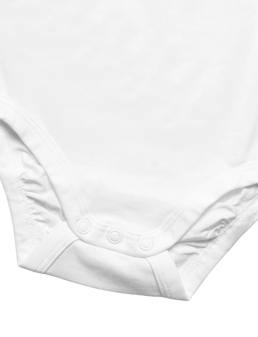 Mango - Cotton baby collar playsuit - langærmede bodyer - natural white - 3