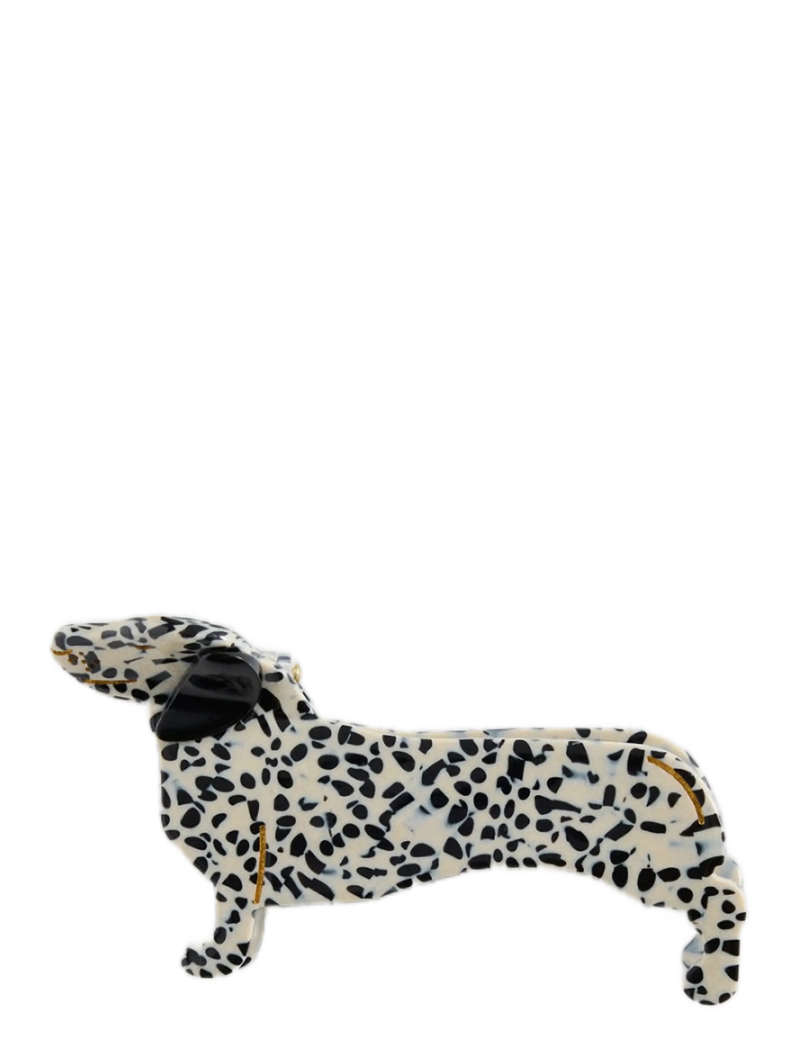 Mango Dog Hair Claw Clip, One Size, Black, Hårtilbehør > Hårnåle, Børn