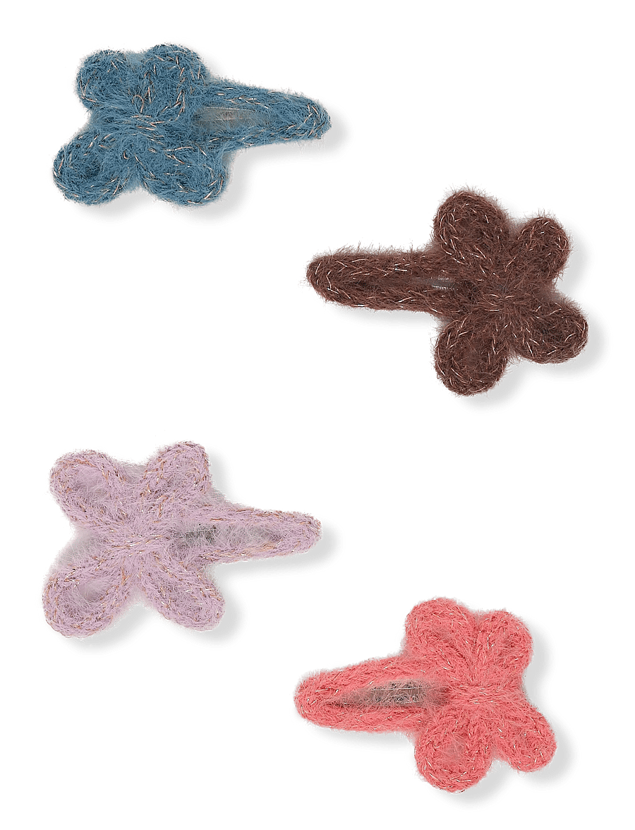 Mango - Pack of 4 bow clips - hårklämmor - lt-pastel purple - 0