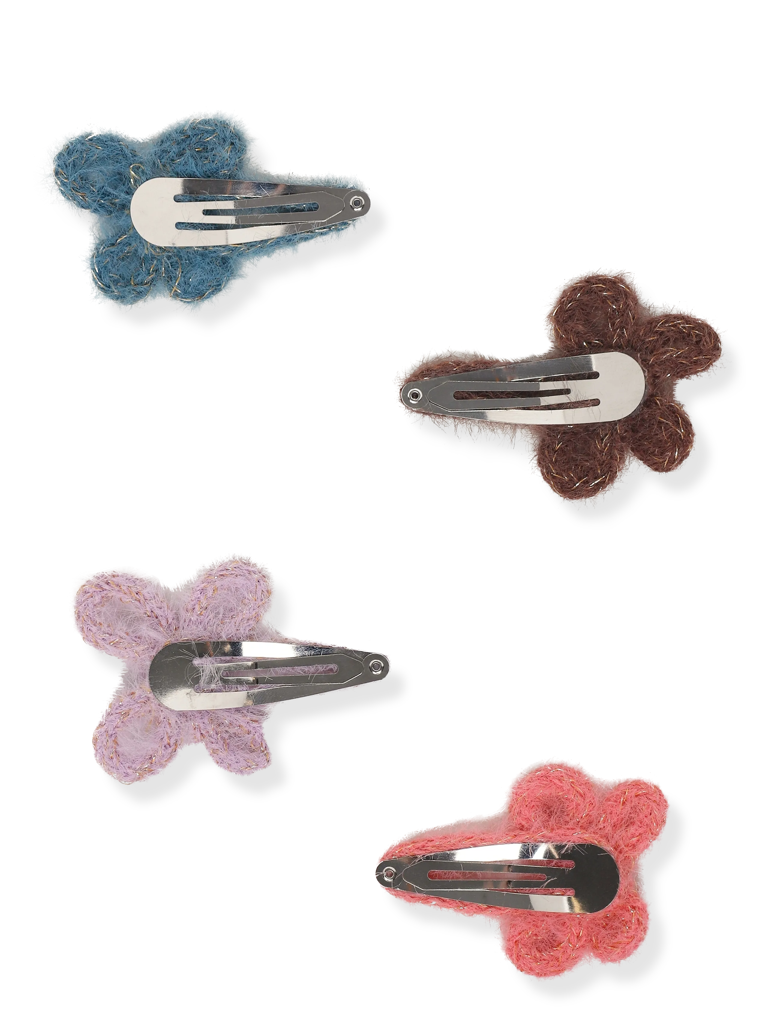 Mango - Pack of 4 bow clips - hårklämmor - lt-pastel purple - 1