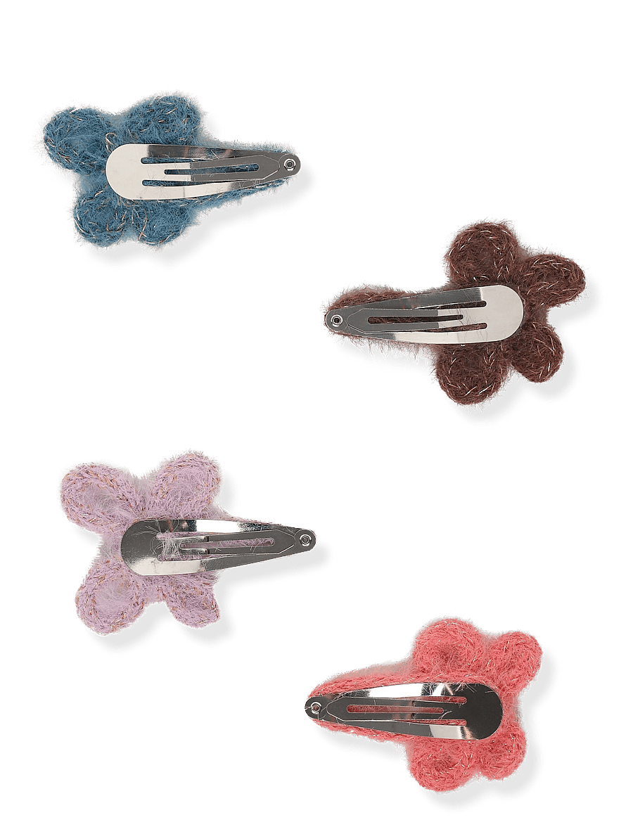 Mango - Pack of 4 bow clips - hårklämmor - lt-pastel purple - 1