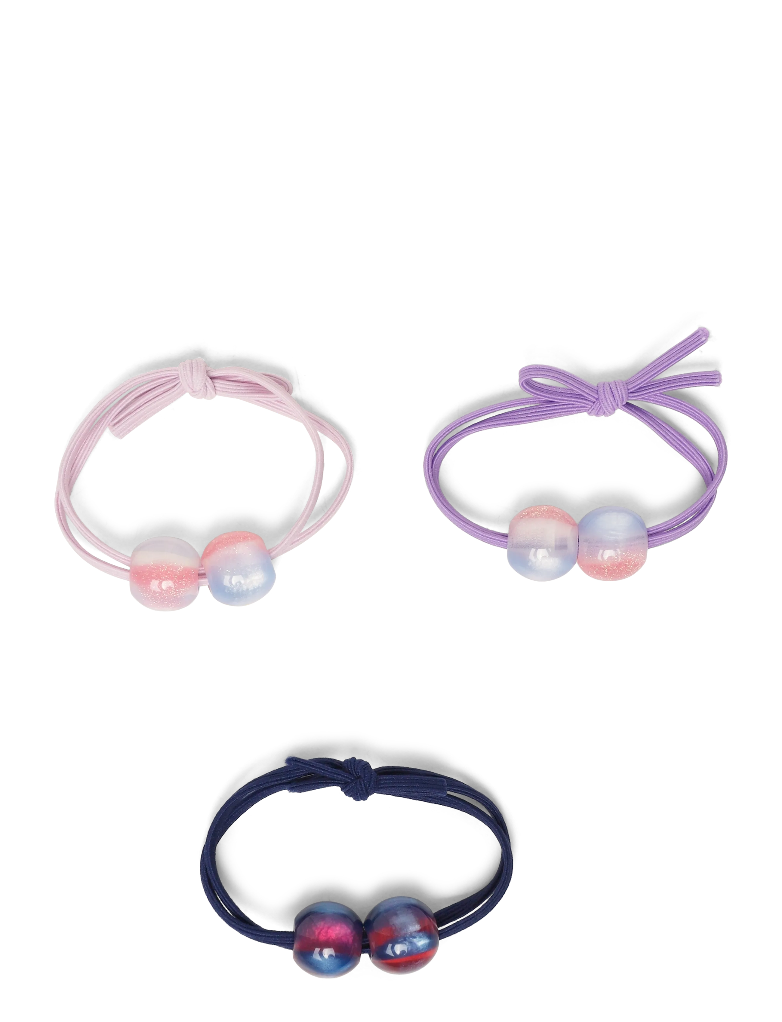 Mango Pack of 3 combined hair ties - Hårbånd og hårsnore - LT-PASTEL PURPLE / purple