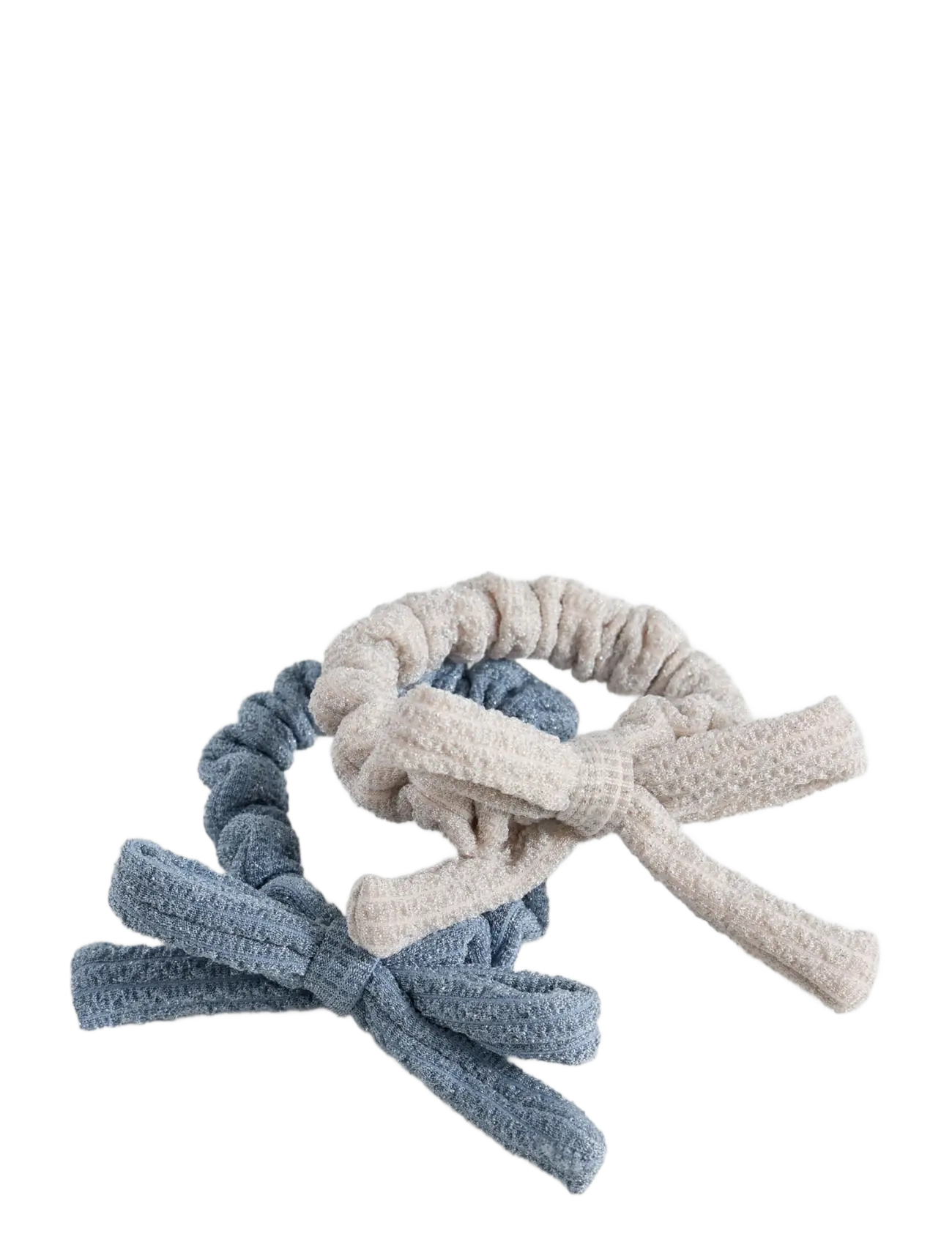 Mango - 2 pack bow hair ties - lt-pastel blue - 1