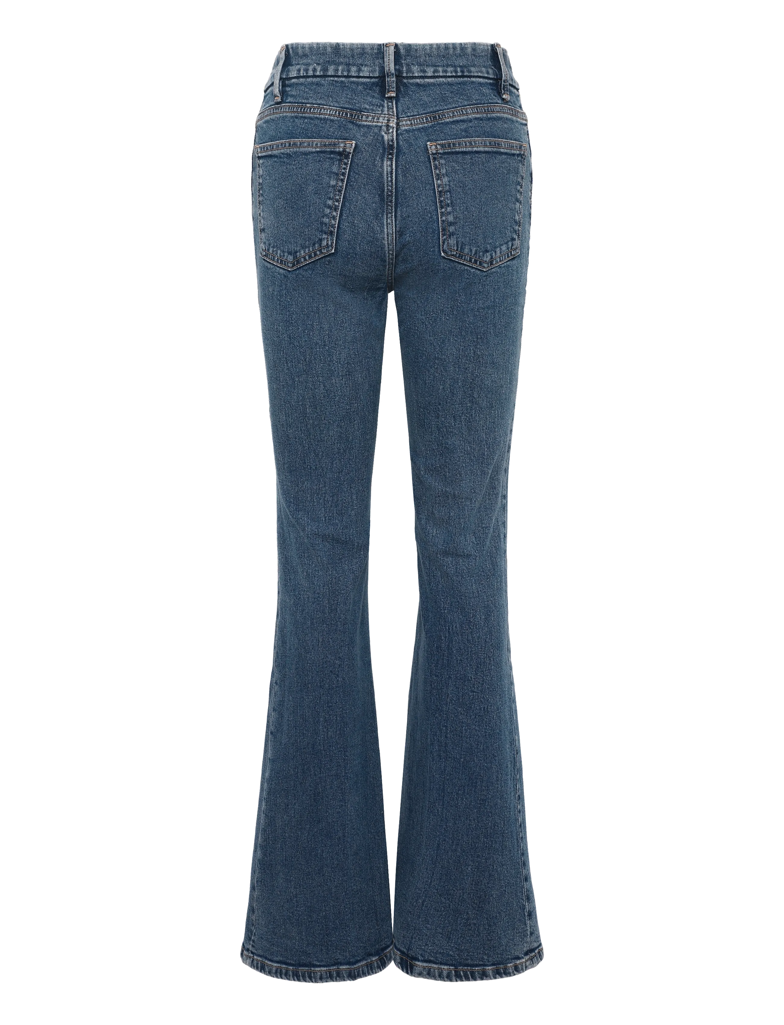 Mango - High waist flare jeans - vida jeans - open blue - 2