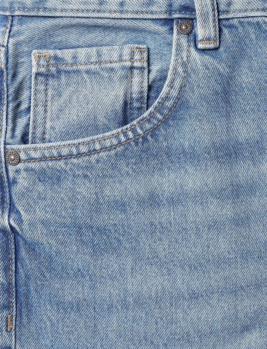 Mango - Miami medium-rise straight-fit jeans - raka jeans - open blue - 2