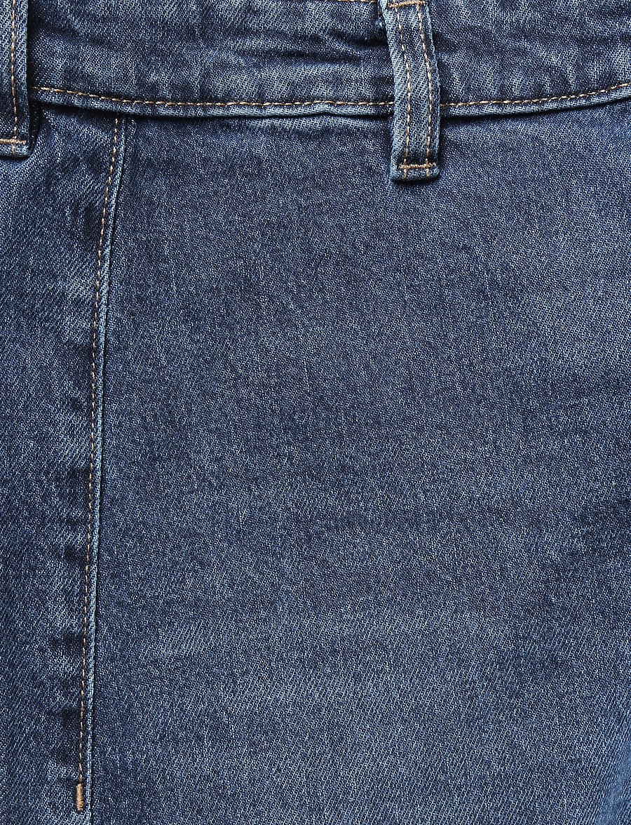 Mango - Catherin culotte high-rise jeans - culottes - open blue - 4