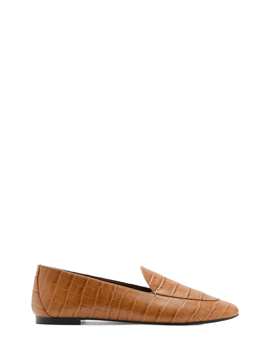 Mango - Leather loafers - mode trends - dark brown - 0