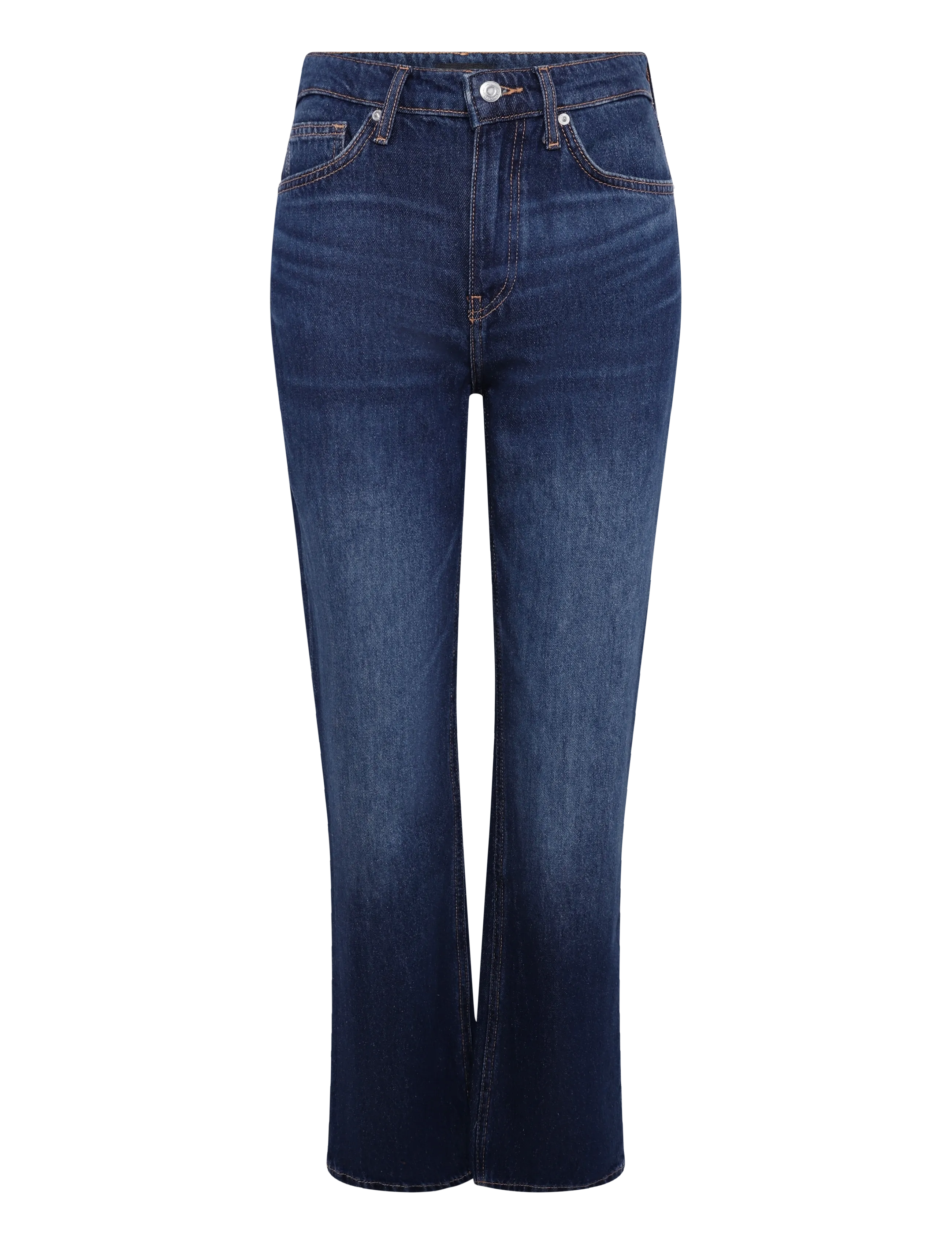 Mango - Matilda high-rise straight jeans - raka jeans - open blue - 1
