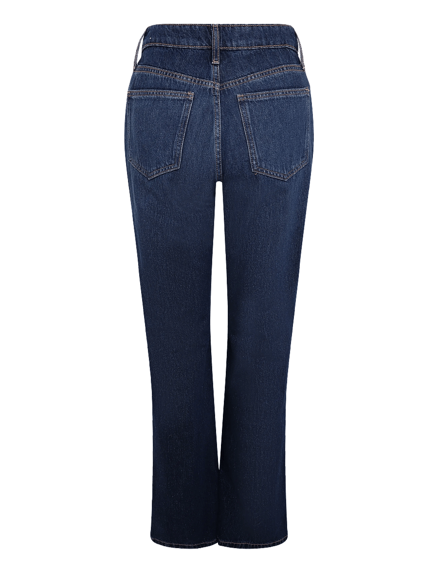 Mango - Matilda high-rise straight jeans - raka jeans - open blue - 2