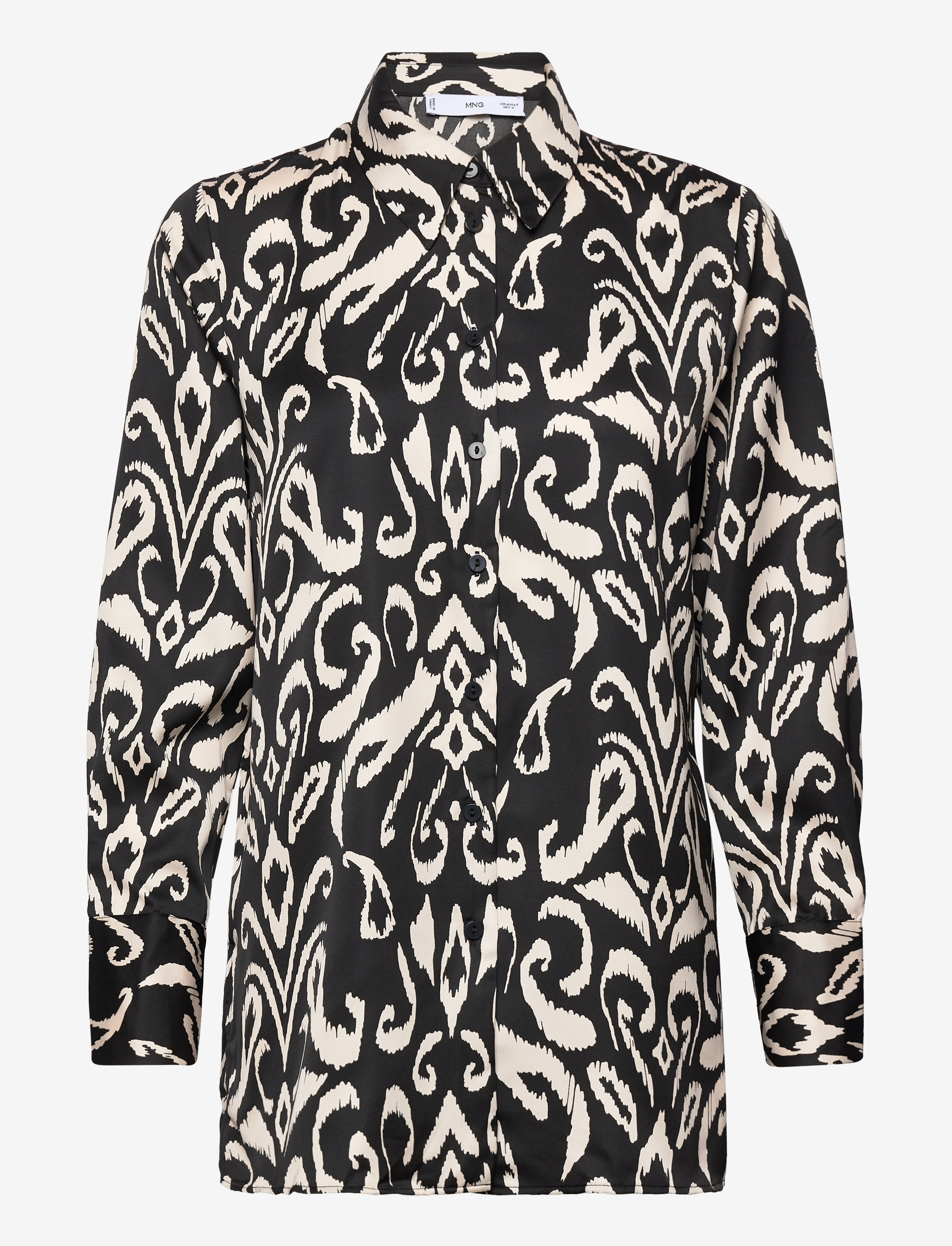 Mango BLACKY - Hemden - BLACK / multi