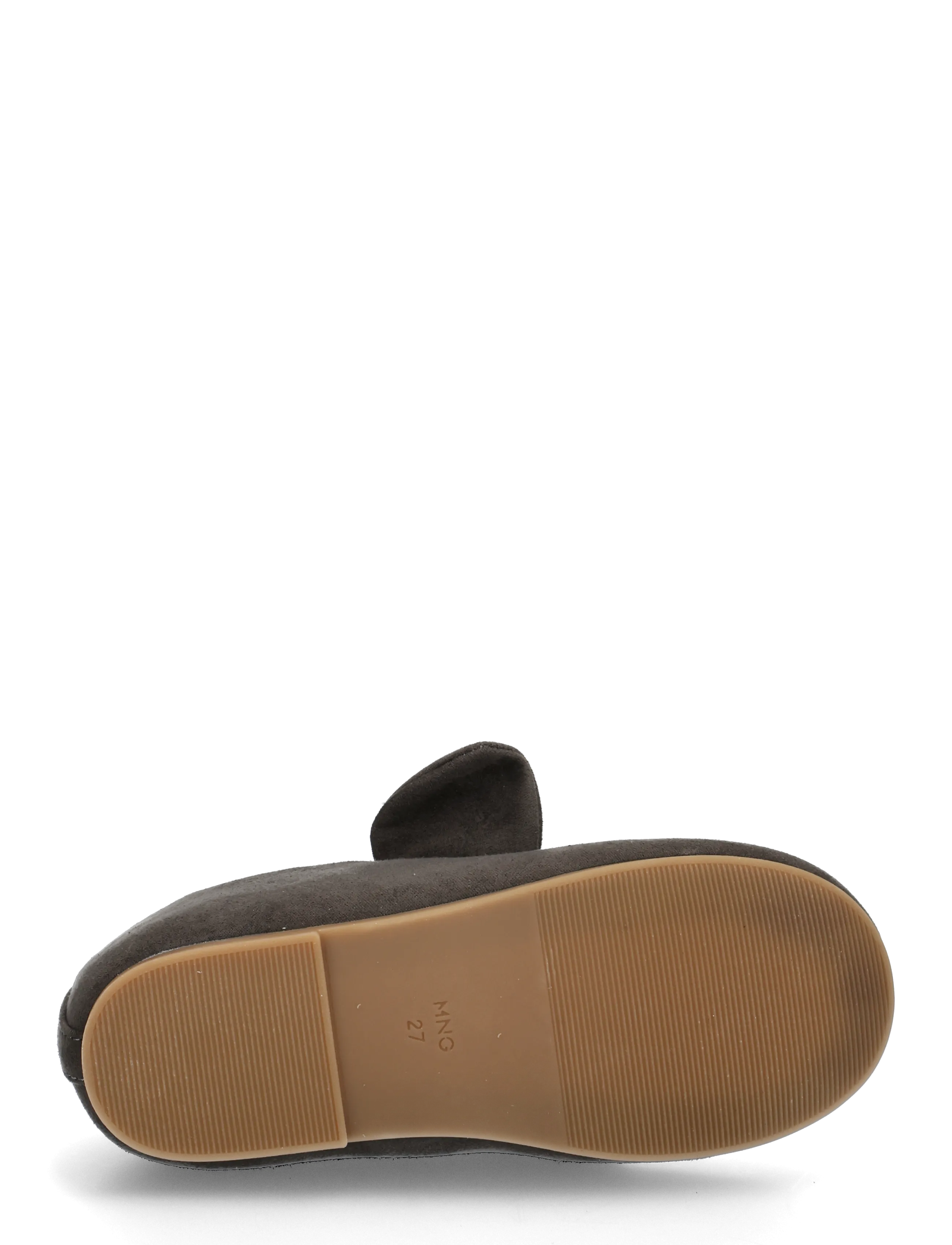 Mango - Suede effect bow ballet flats - ballerinaer & slip ons - charcoal - 4