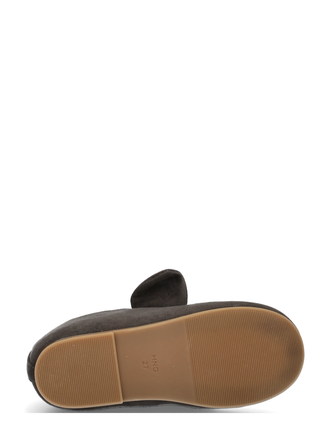 Mango - Suede effect bow ballet flats - ballerinaskor & slip-ons - charcoal - 4