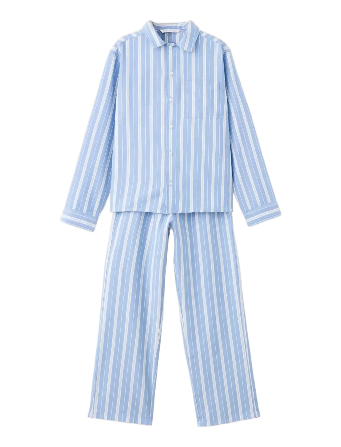 Mango Striped pyjama set - Pyjamas - MEDIUM BLUE / blue