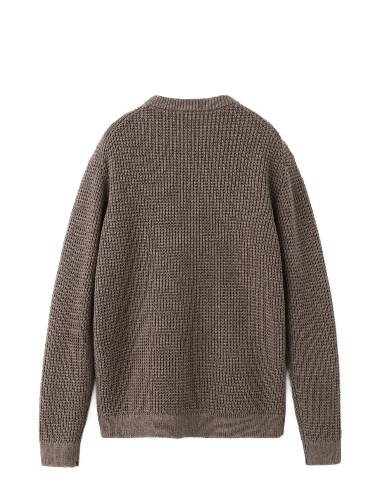 Mango - Structured knitted sweater - trøjer - medium brown - 2