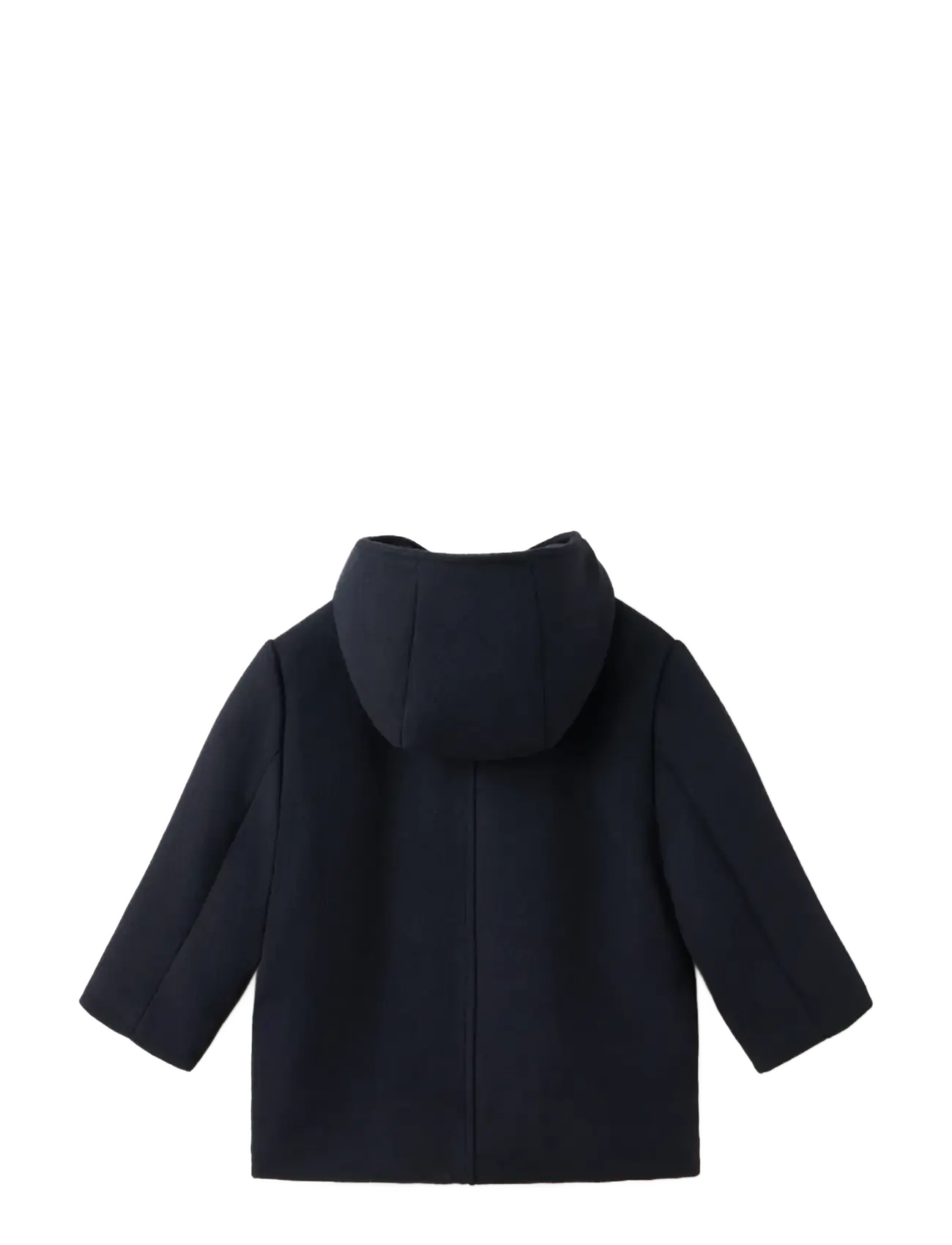 Mango - Wool blend overcoat - navy - 2