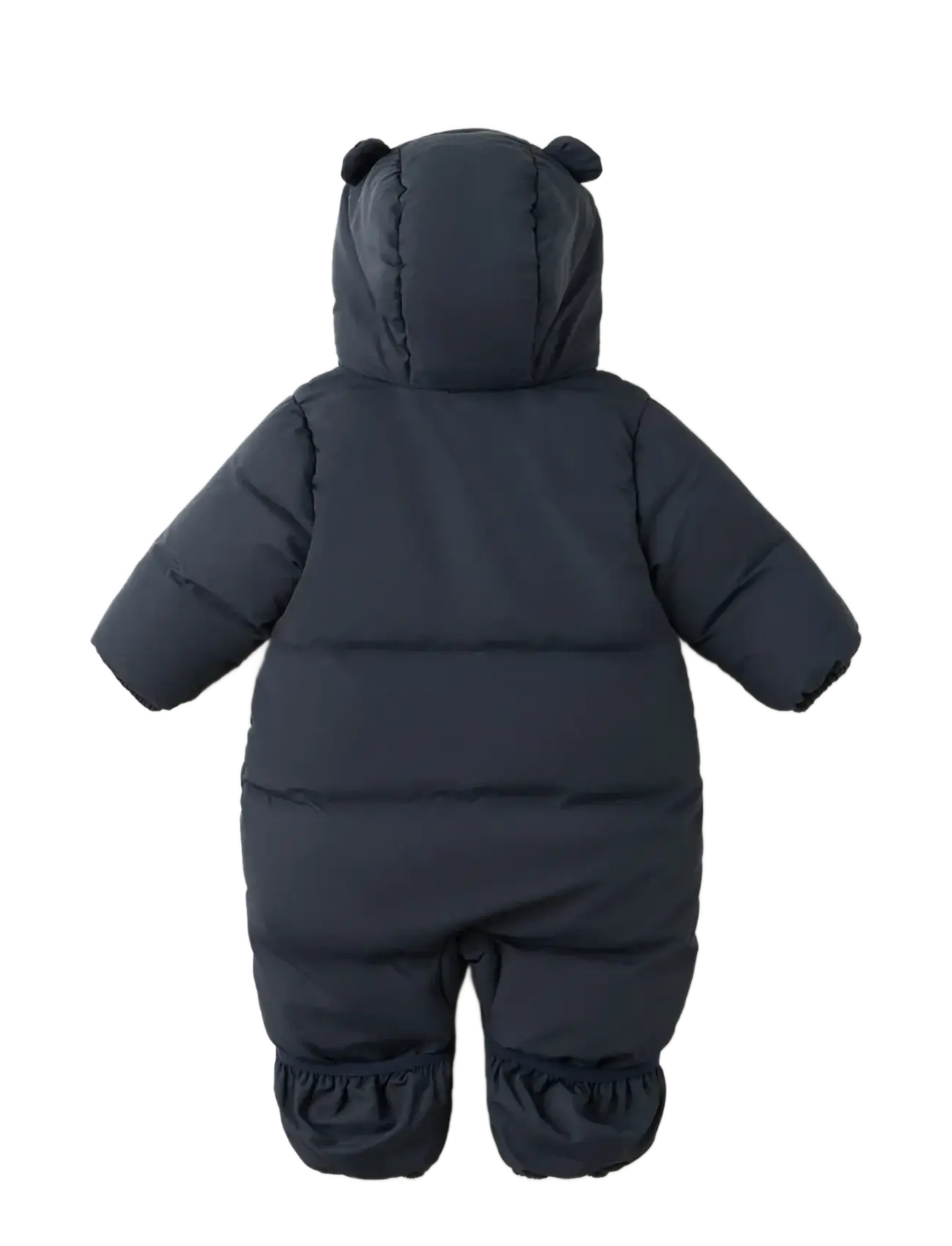 Mango - Quilted hoodie with ear details - termooveraller - navy - 1