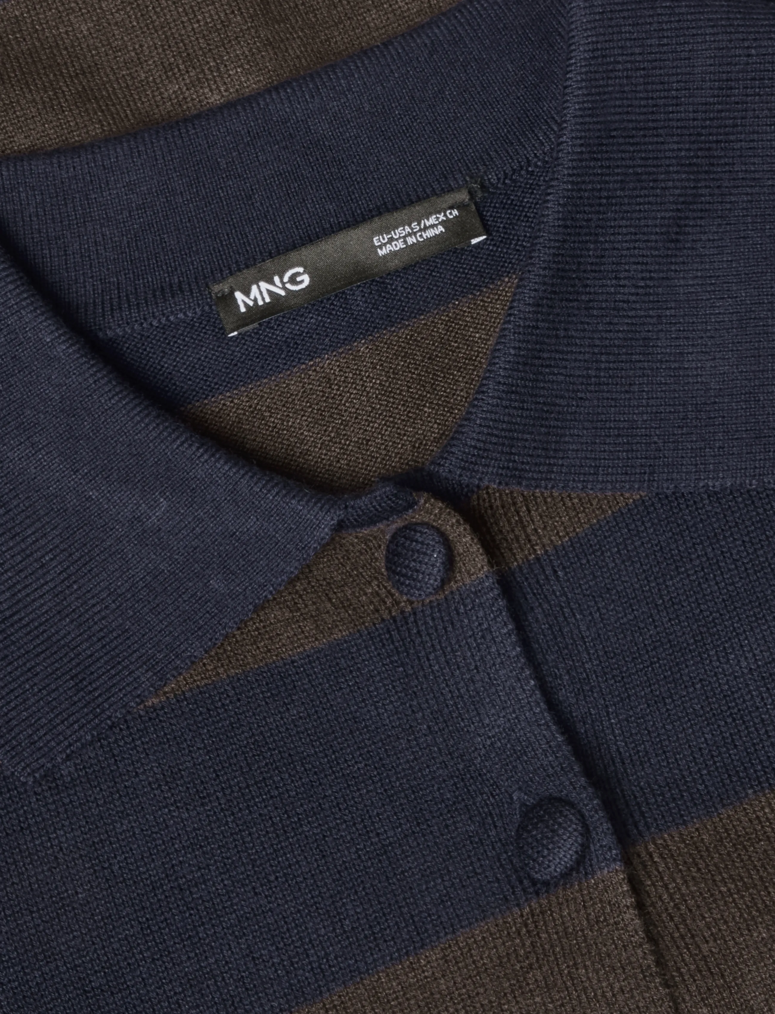 Mango - Cardigan with buttons and lapel collar - cardigans - brown - 2