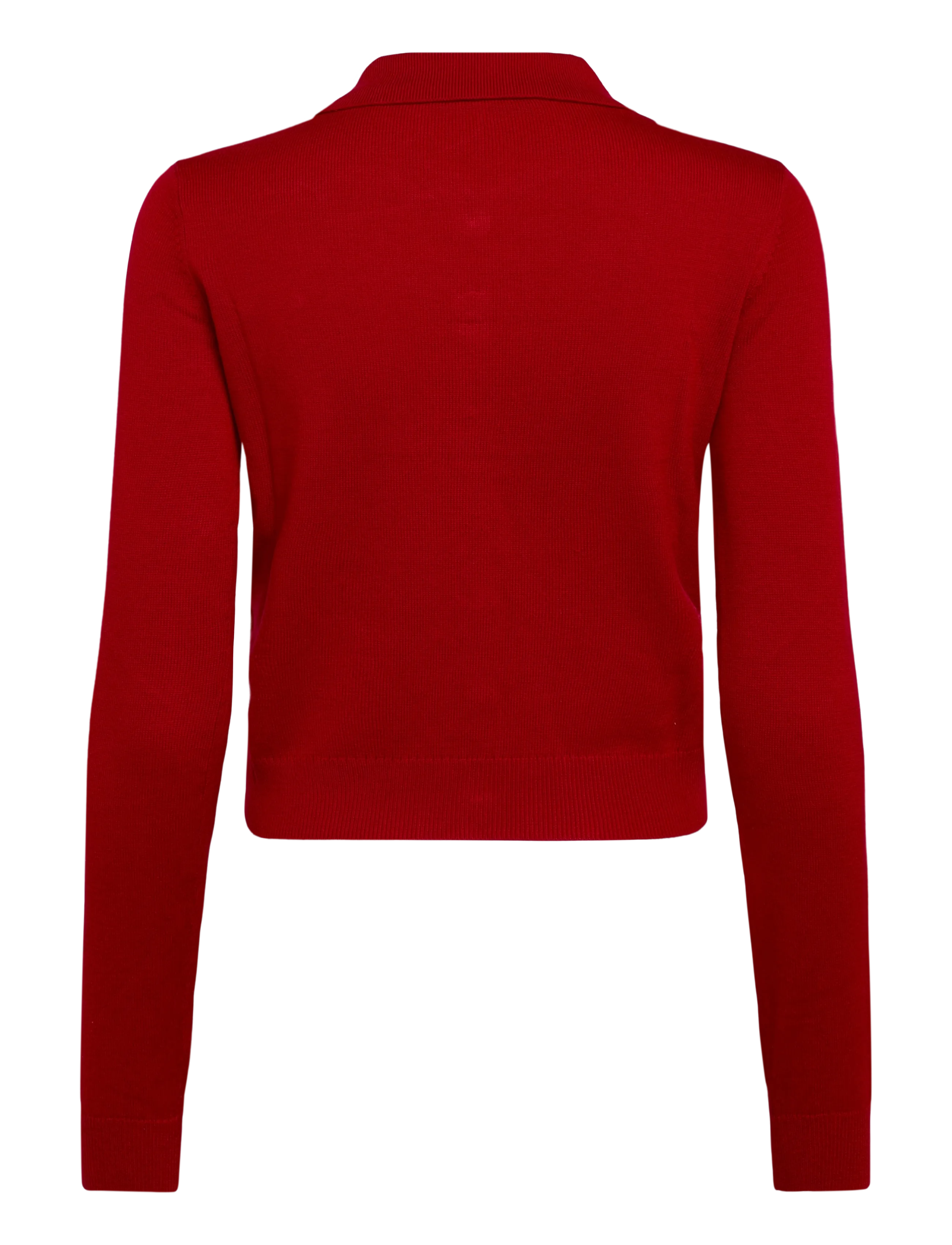 Mango - Cardigan with buttons and lapel collar - cardigans - red - 2