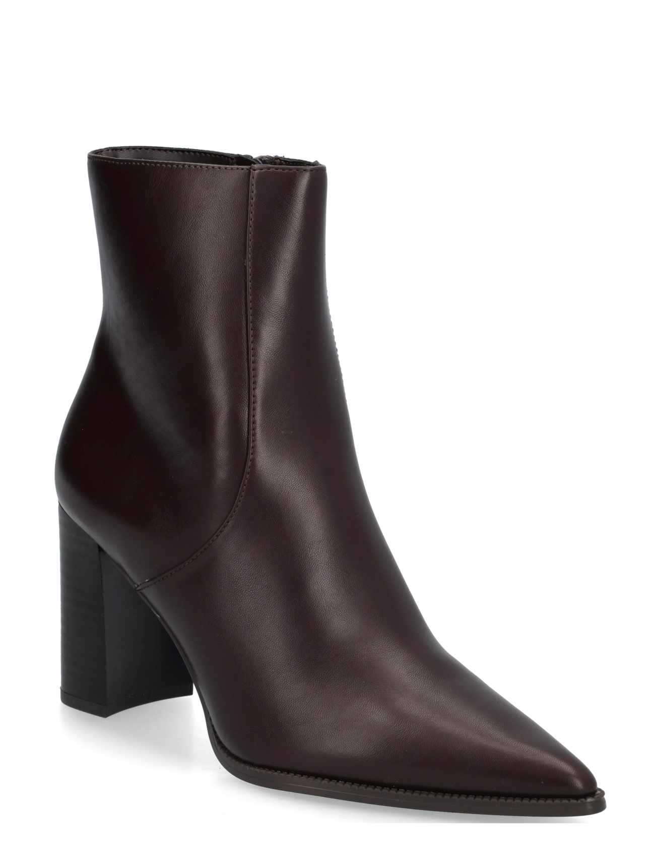 Mango Pointed heel ankle boot - Streetstyle - DARK BROWN / brown