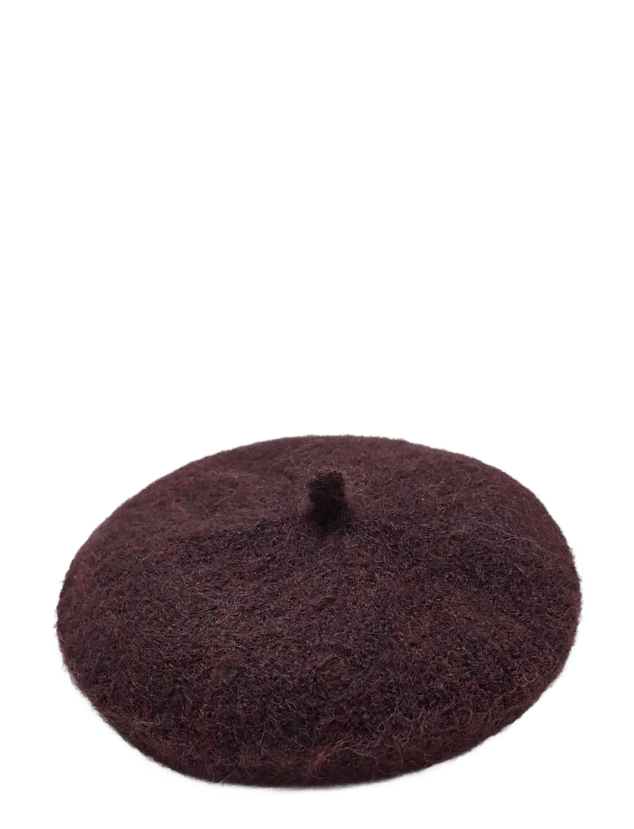 Mango - Wool-blend beret - hatte - dark red - 1