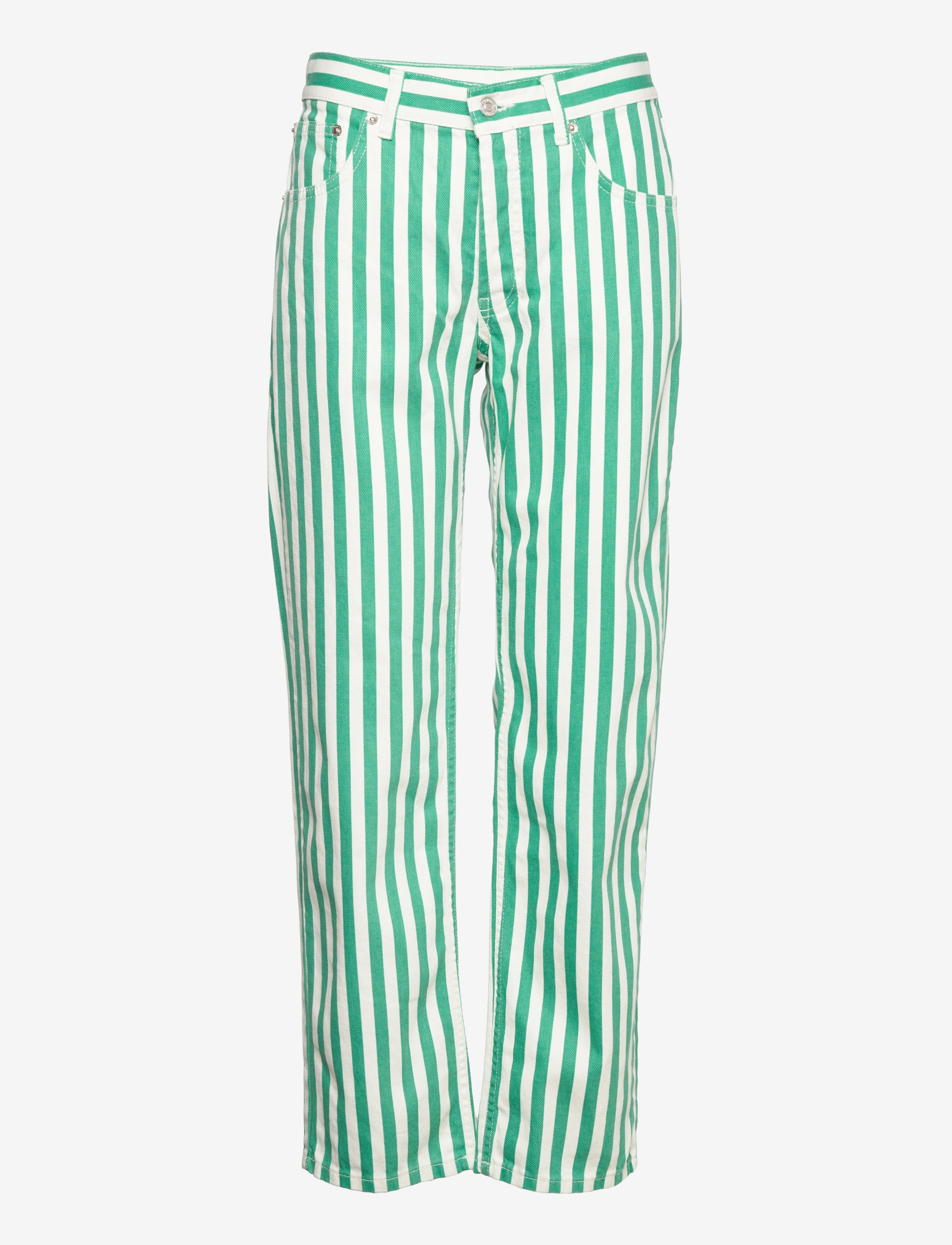 Mango - AMELIA - straight jeans - green - 0