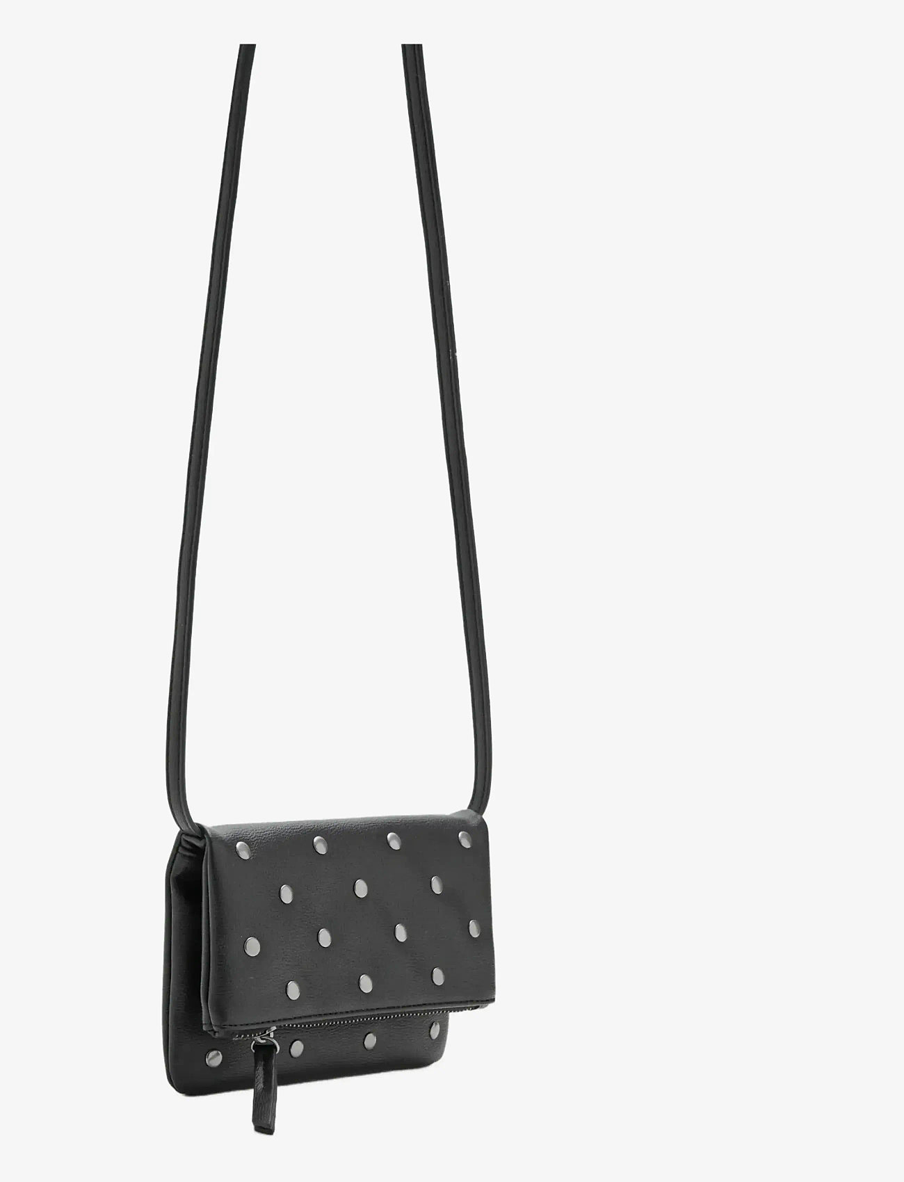 Mango - Mini studded bag - axelremsväskor - black - 1