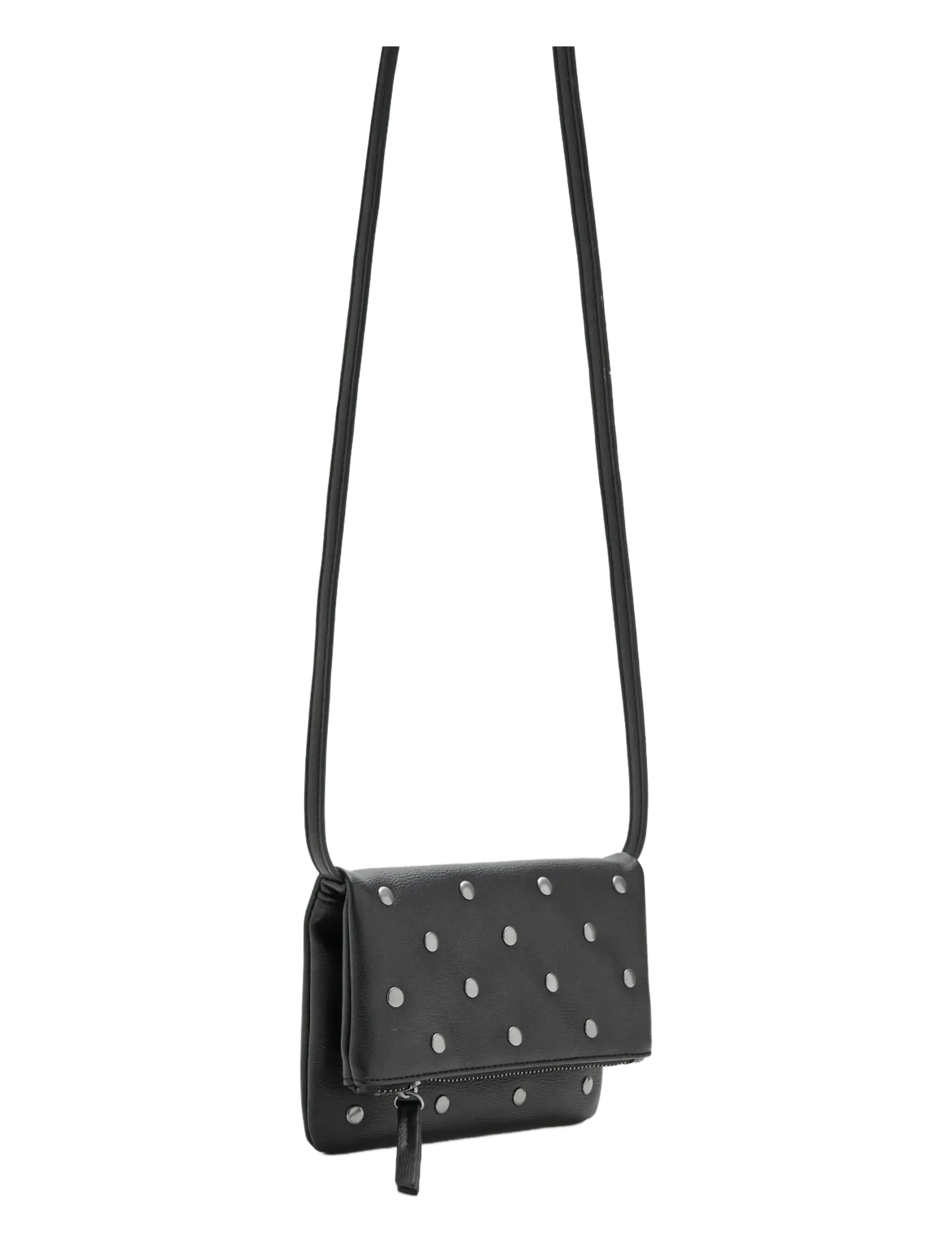 Mango - Mini studded bag - schultertaschen - black - 1