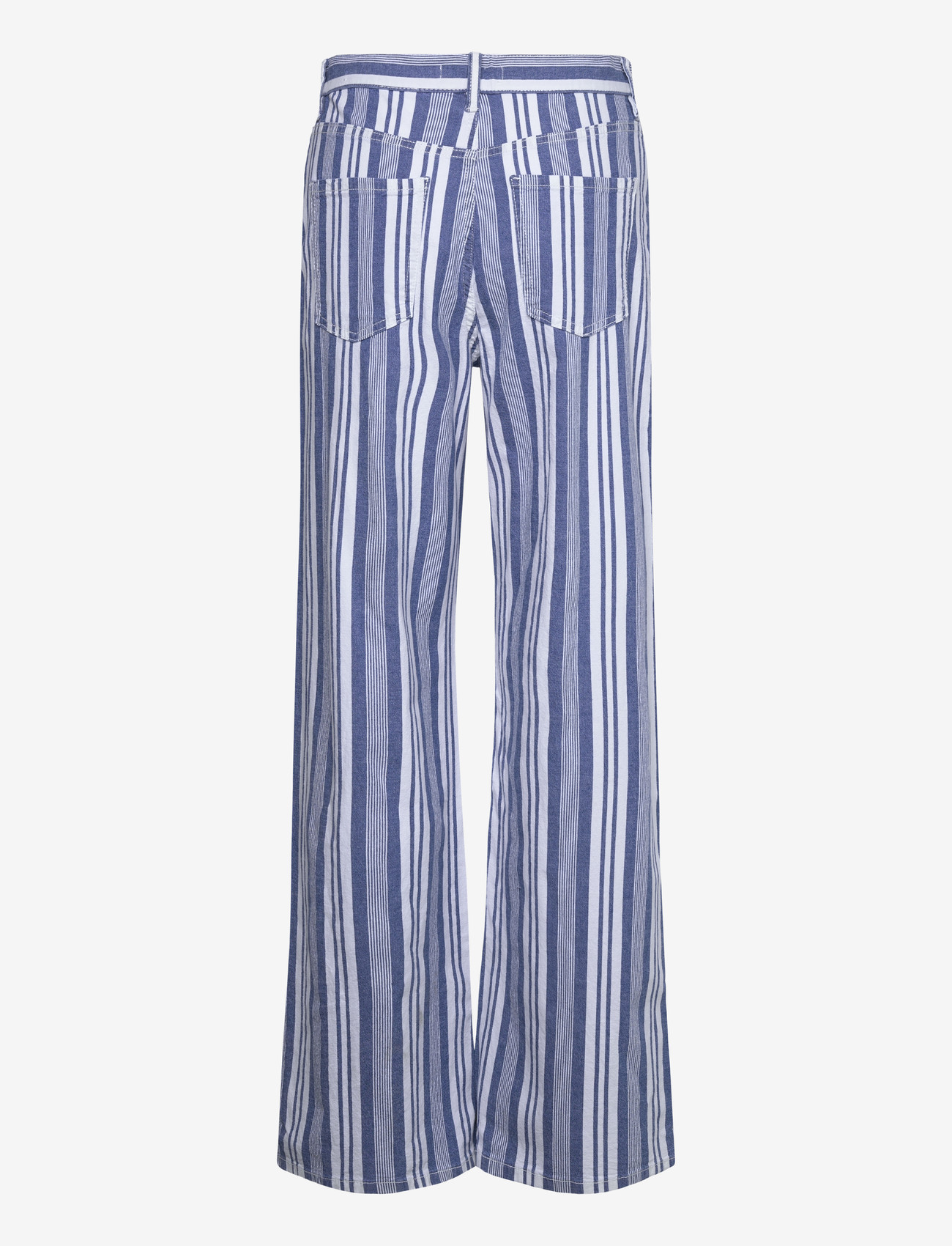 Mango - Straight striped jeans - straight jeans - medium blue - 2