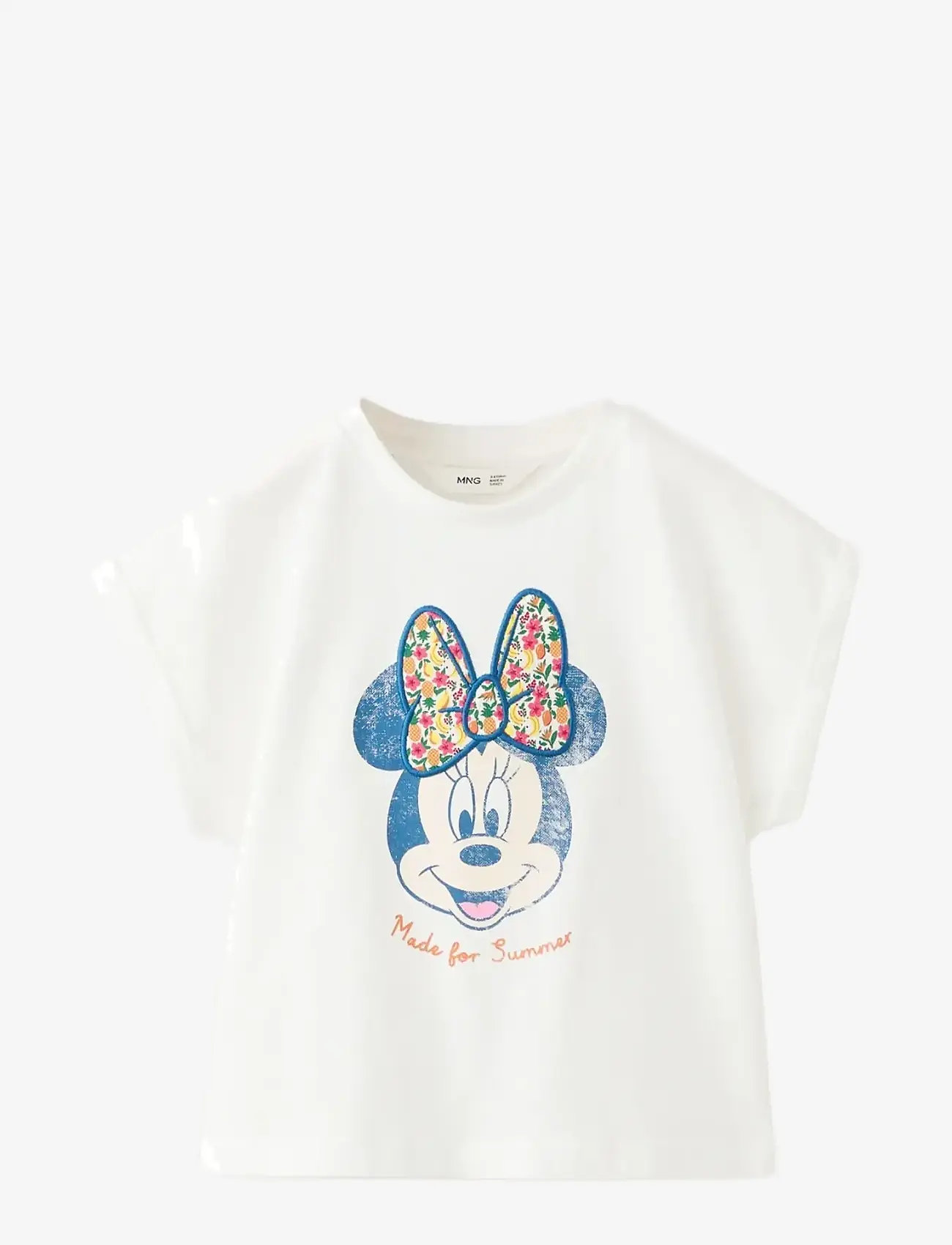 Mango - CAMISETA MCARA - kortærmede t-shirts - natural white - 1