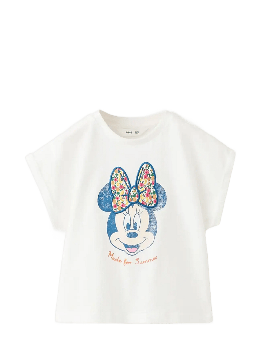 Mango - CAMISETA MCARA - kortærmede t-shirts - natural white - 1