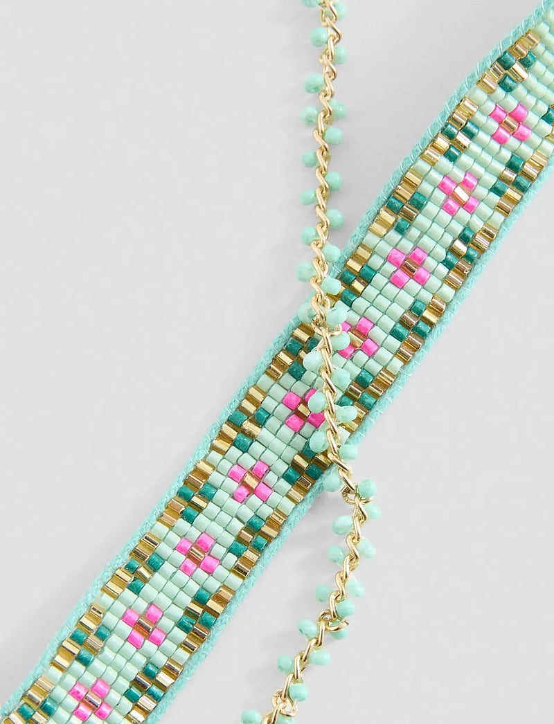 Mango - Combined necklace pack - halskæder - turquoise - aqua - 1