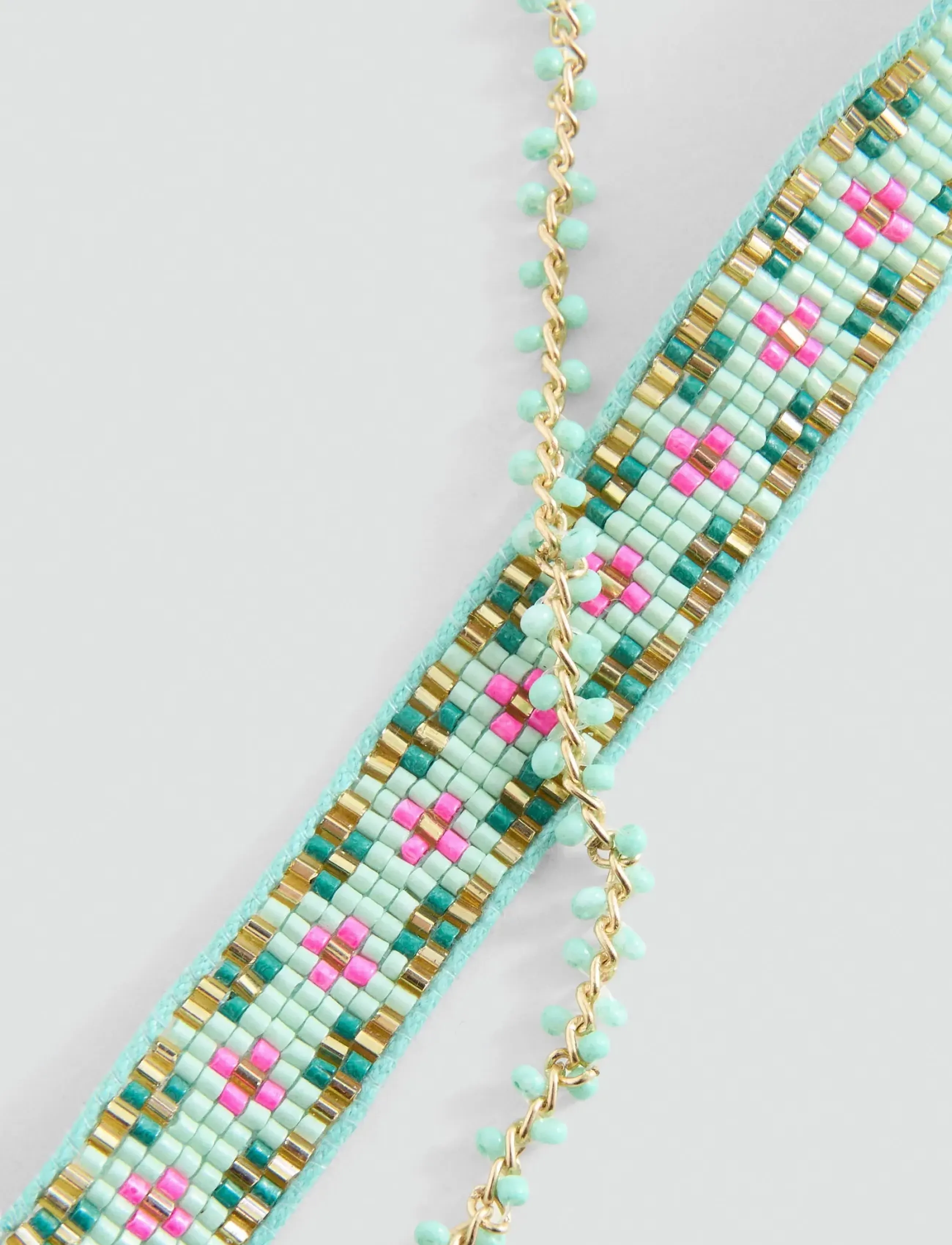 Mango - Combined necklace pack - halskæder - turquoise - aqua - 1